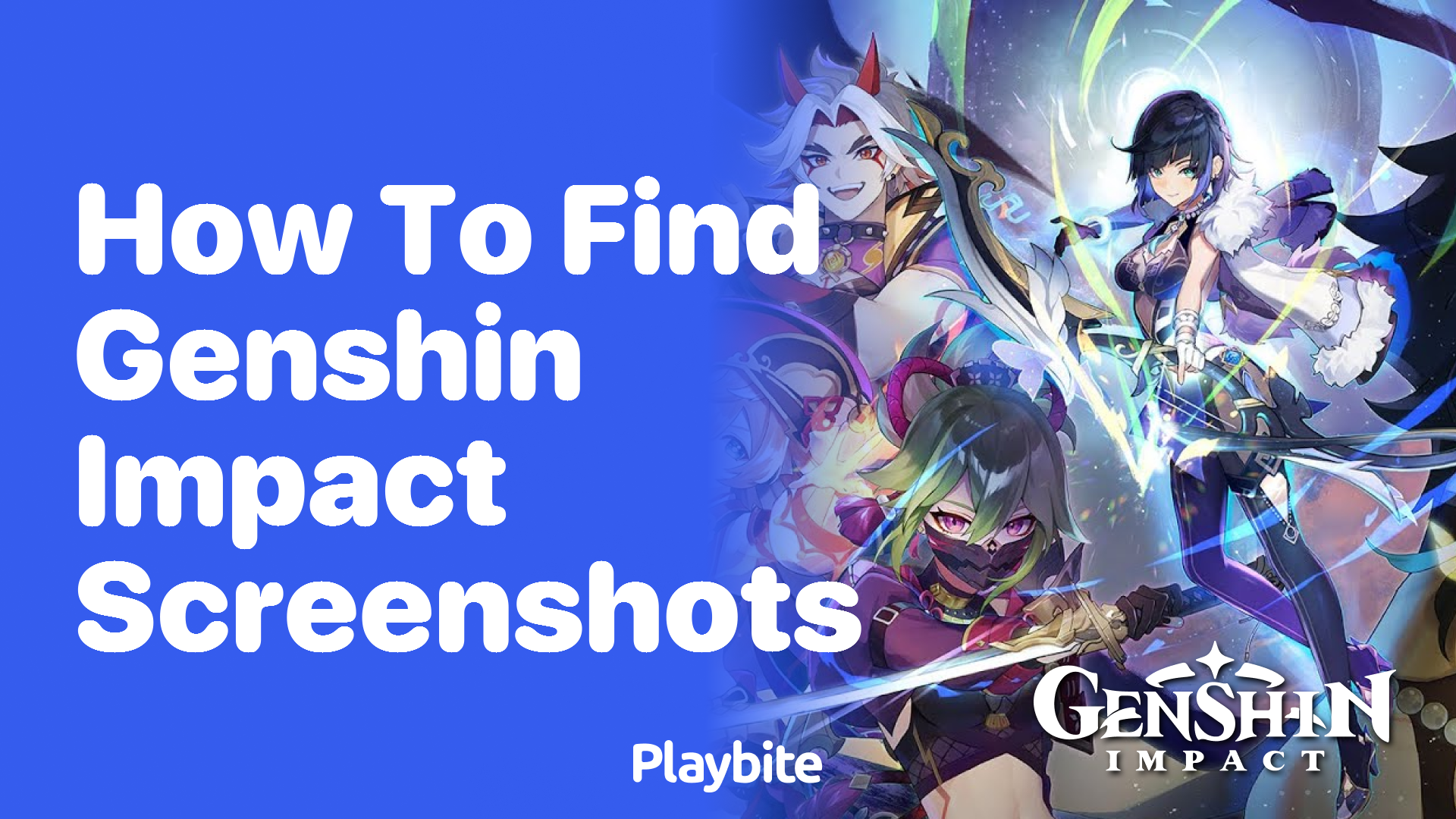 How to Find Your Genshin Impact Screenshots
