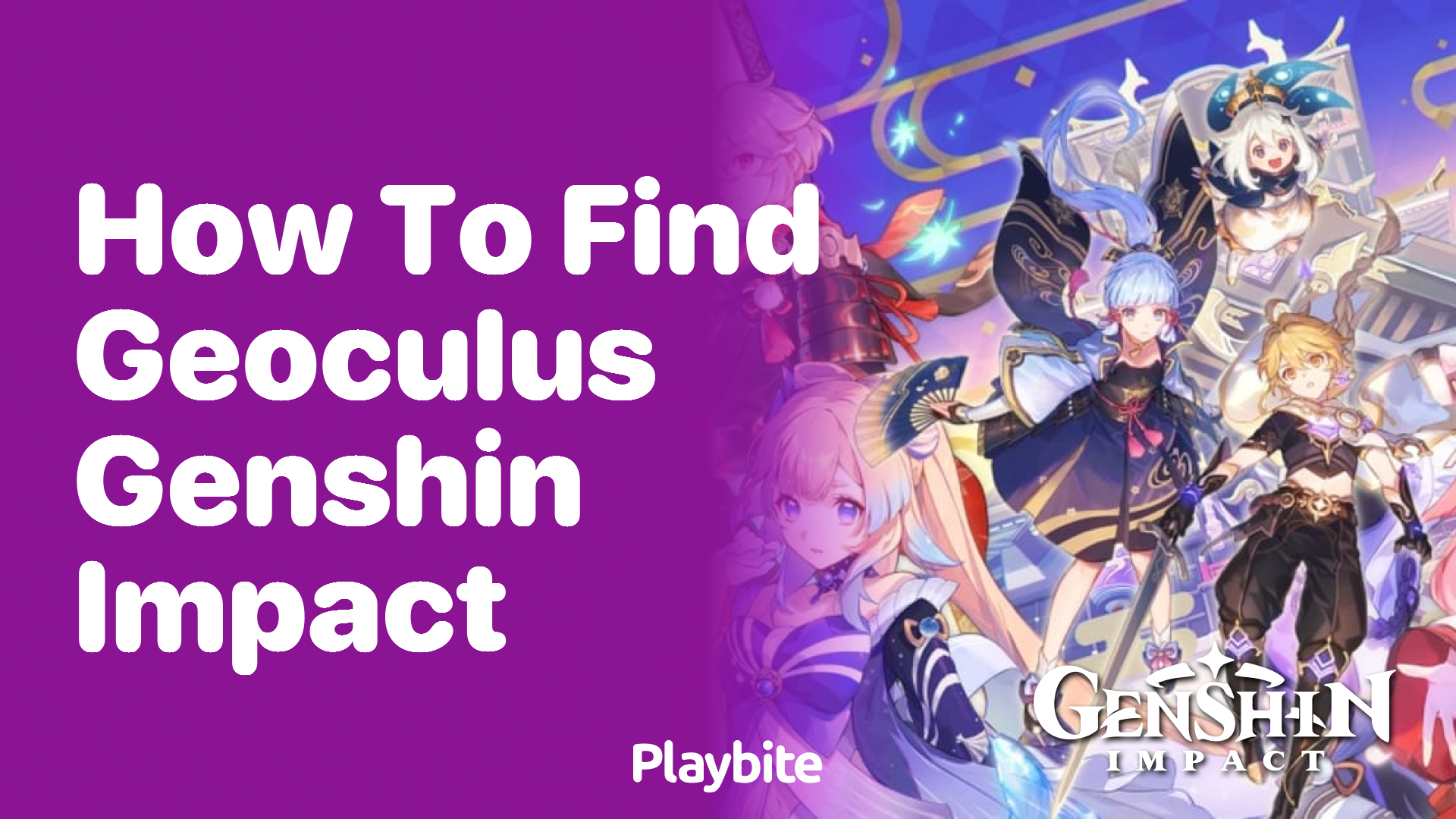 How to Find Geoculus in Genshin Impact