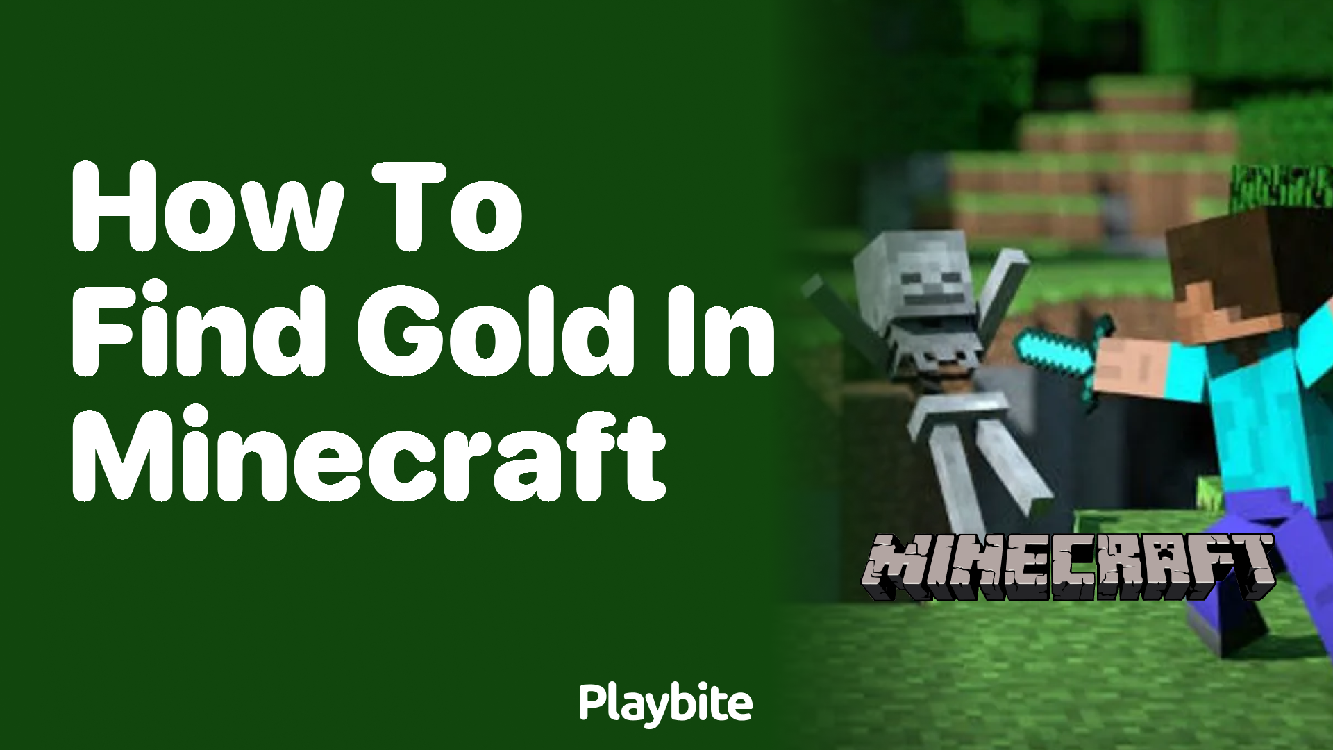 How to Find Gold in Minecraft: A Simple Guide