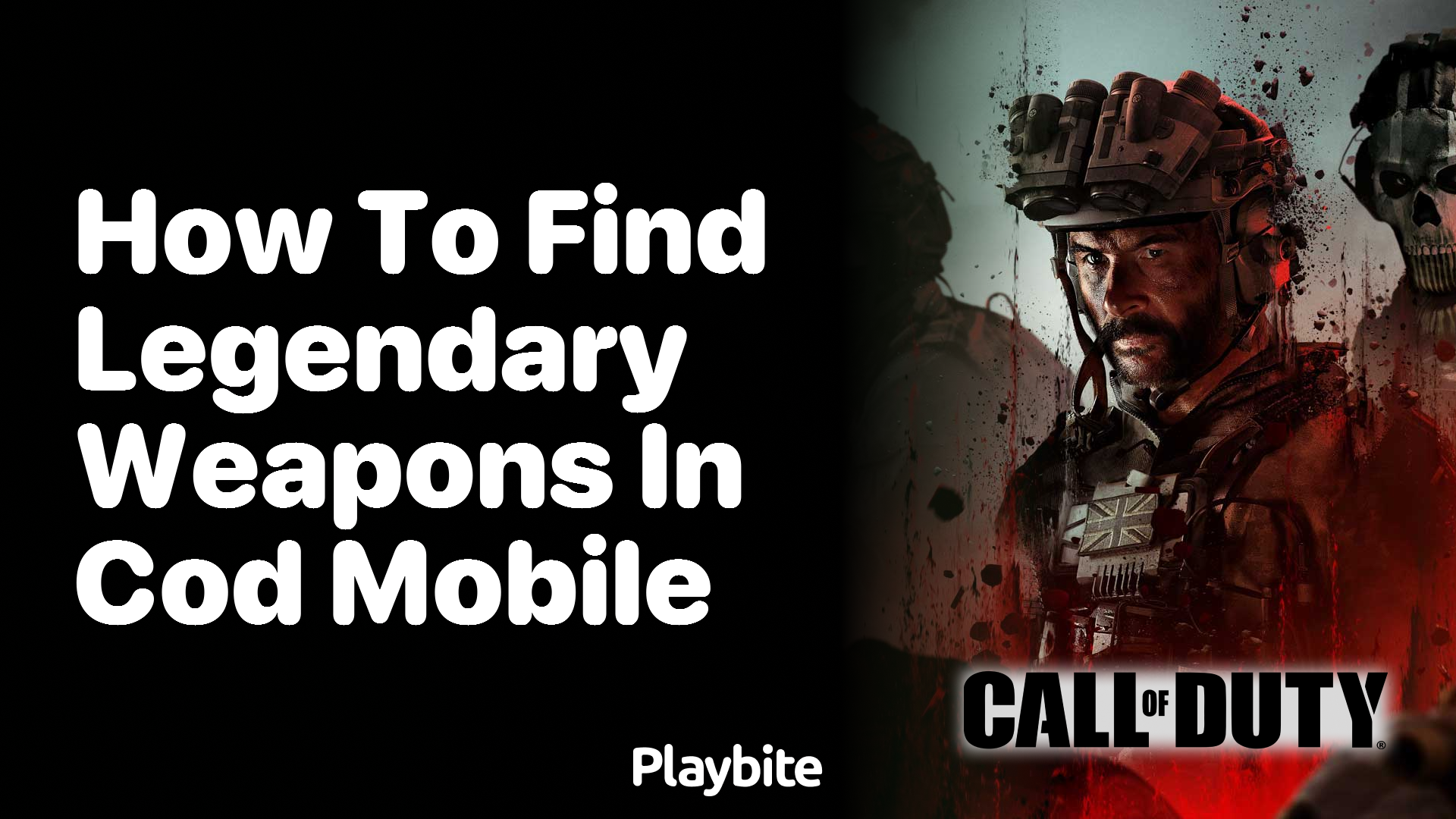 How to Find Legendary Weapons in COD Mobile