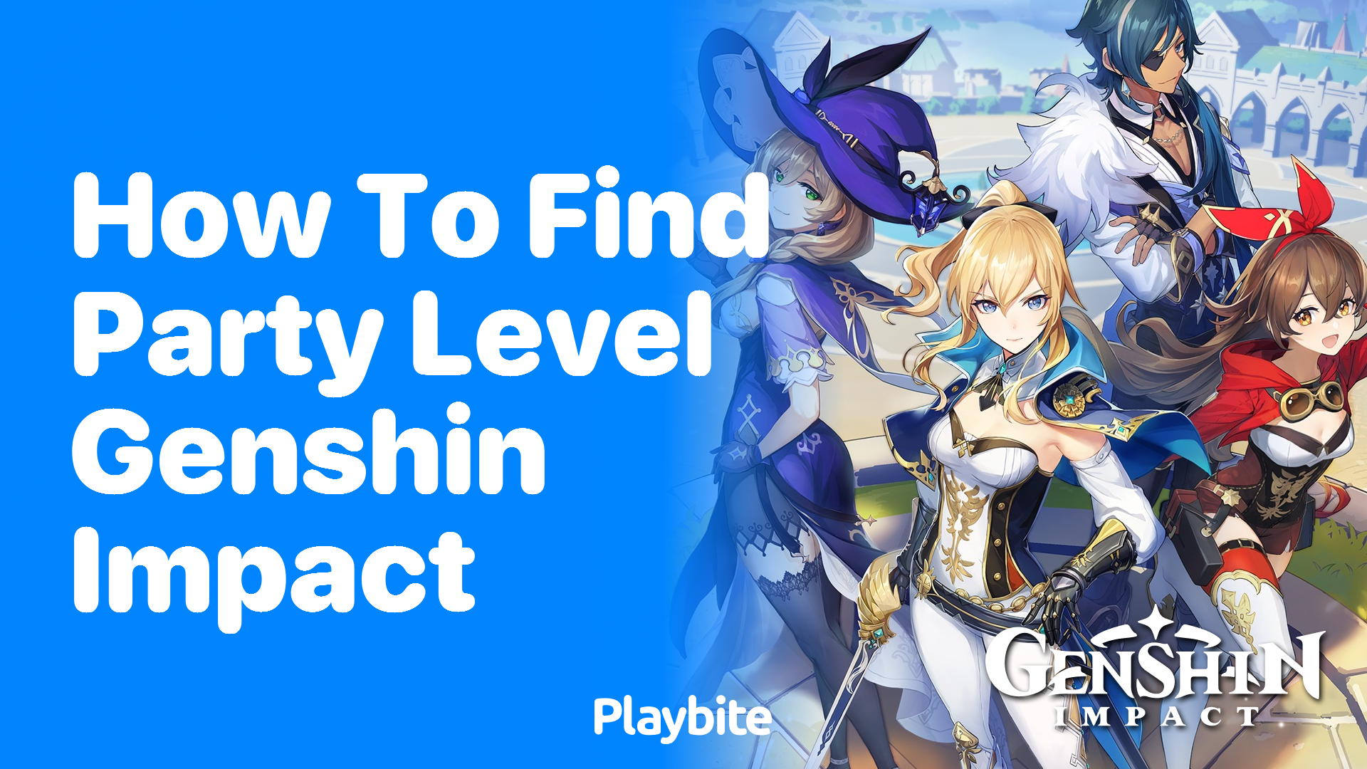 How To Find Party Level in Genshin Impact