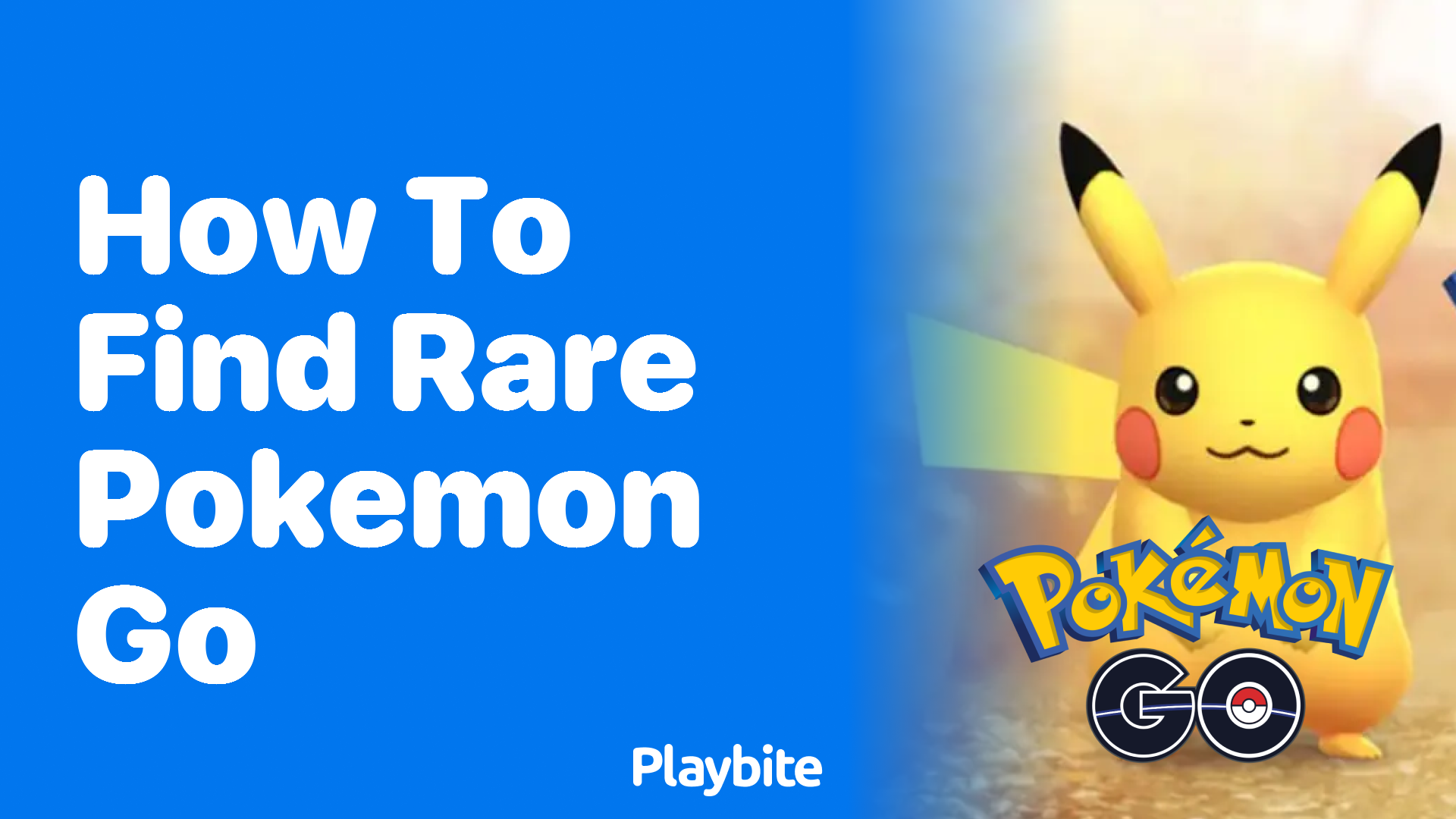 How to Find Rare Pokemon in Pokemon GO