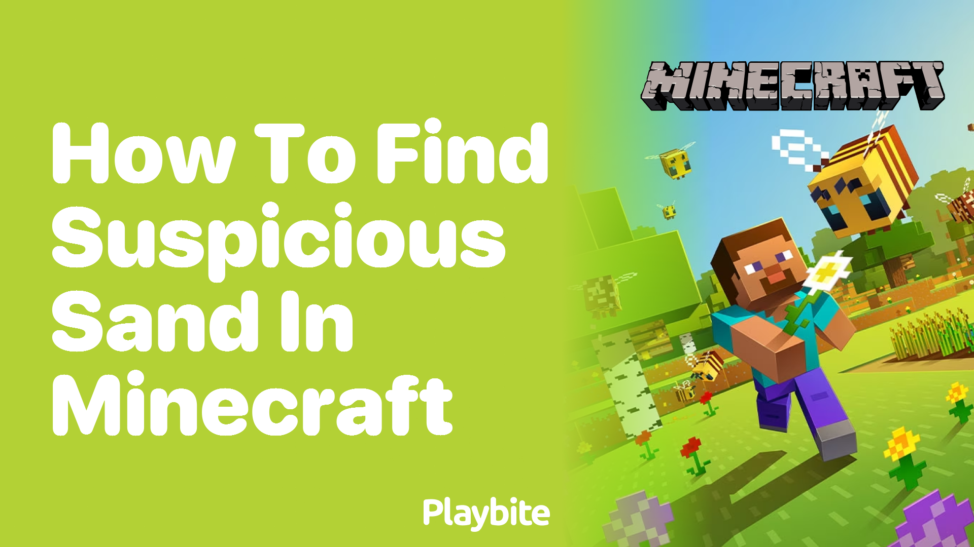 How to Find Suspicious Sand in Minecraft