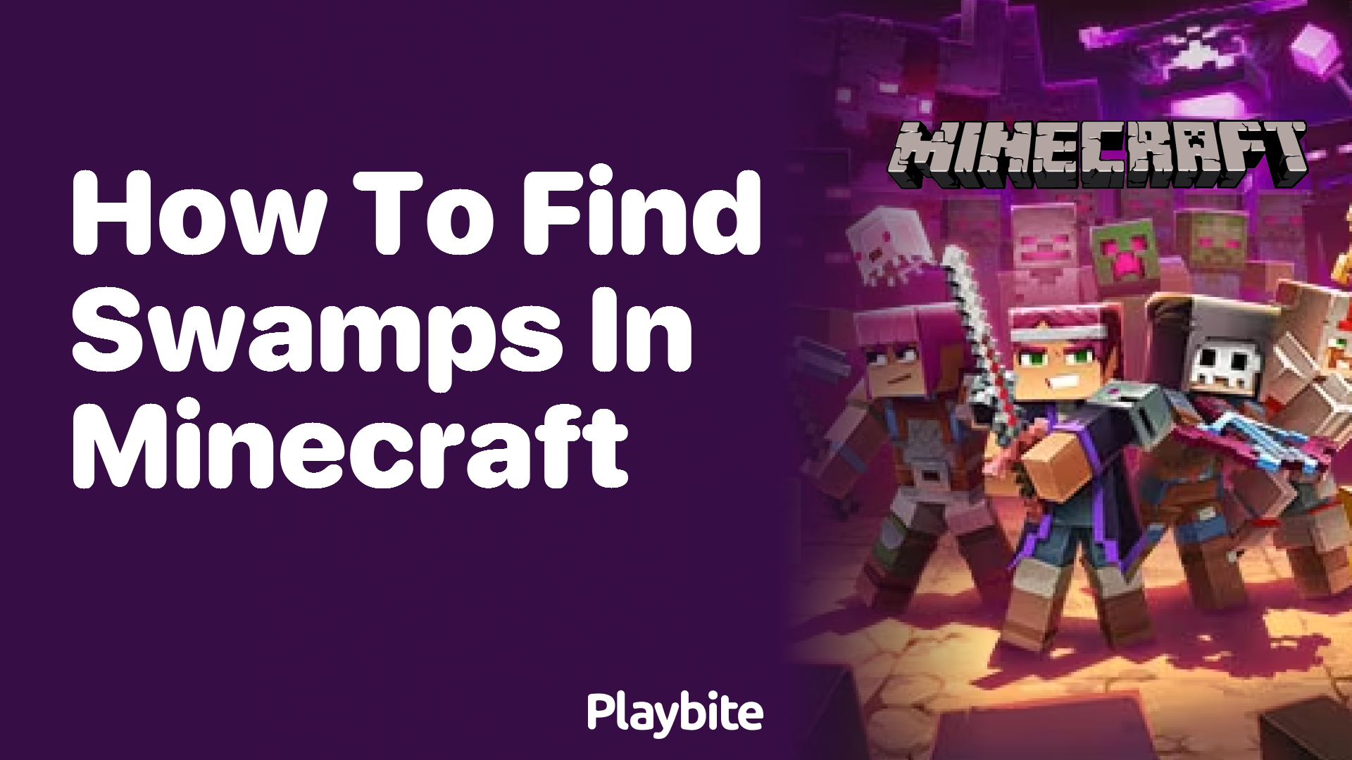 How to Find Swamps in Minecraft