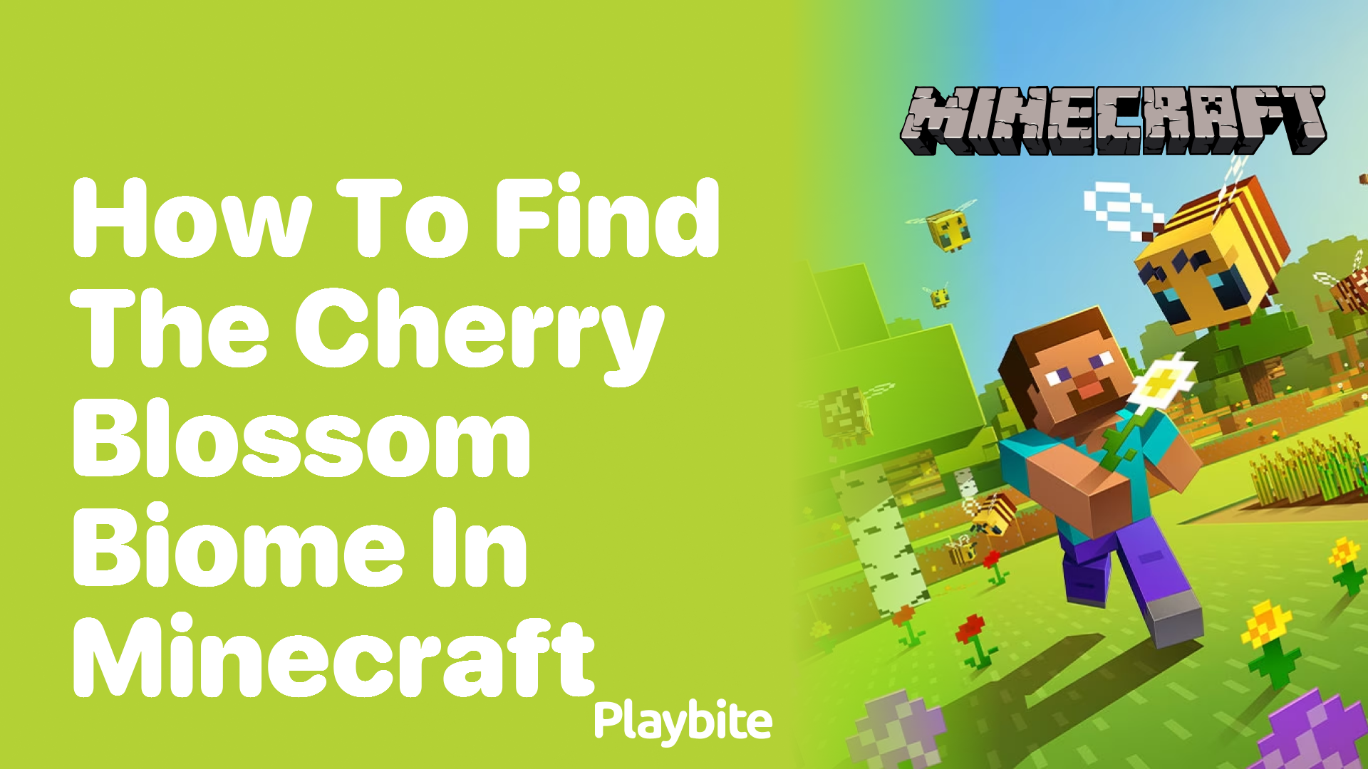 How to Find the Cherry Blossom Biome in Minecraft