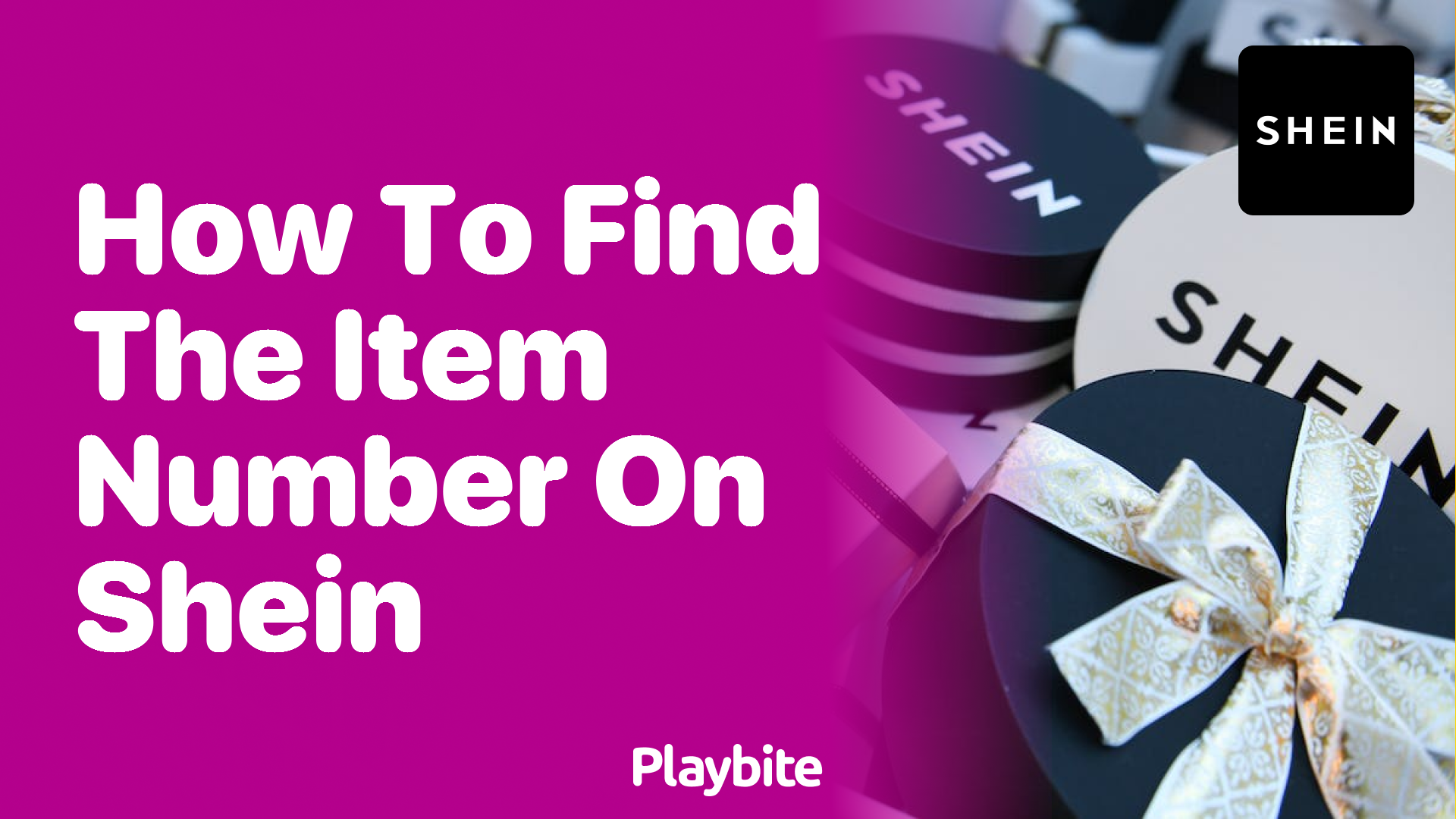How to Find the Item Number on SHEIN - Playbite