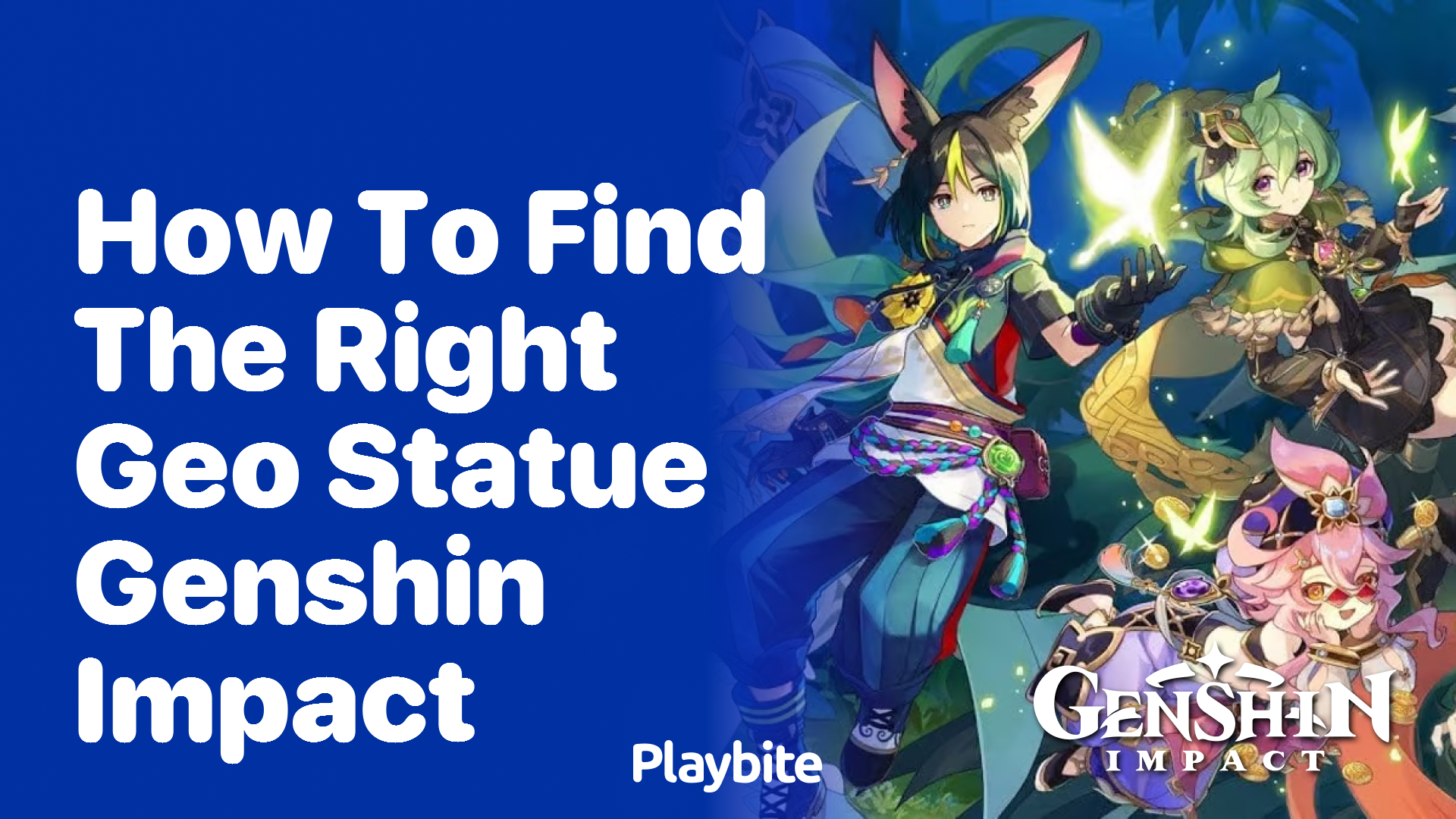 How to Find the Right Geo Statue in Genshin Impact
