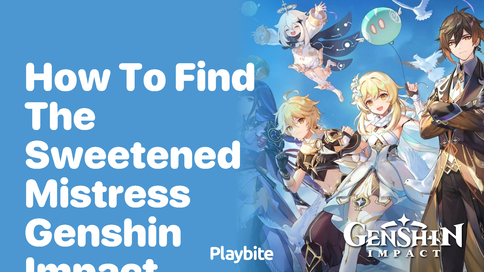How to Find the Sweetened Mistress in Genshin Impact