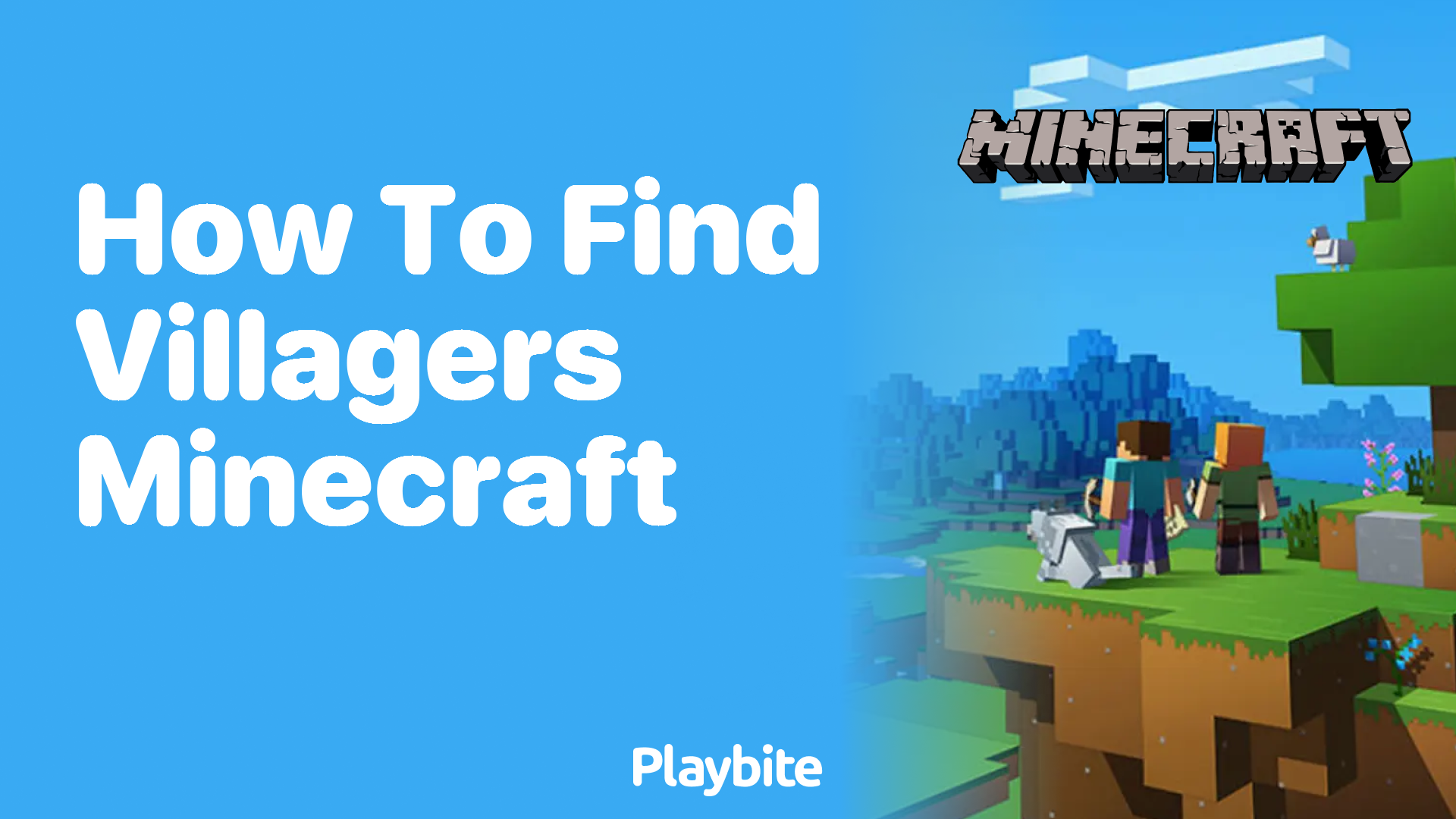 How to Find Villagers in Minecraft