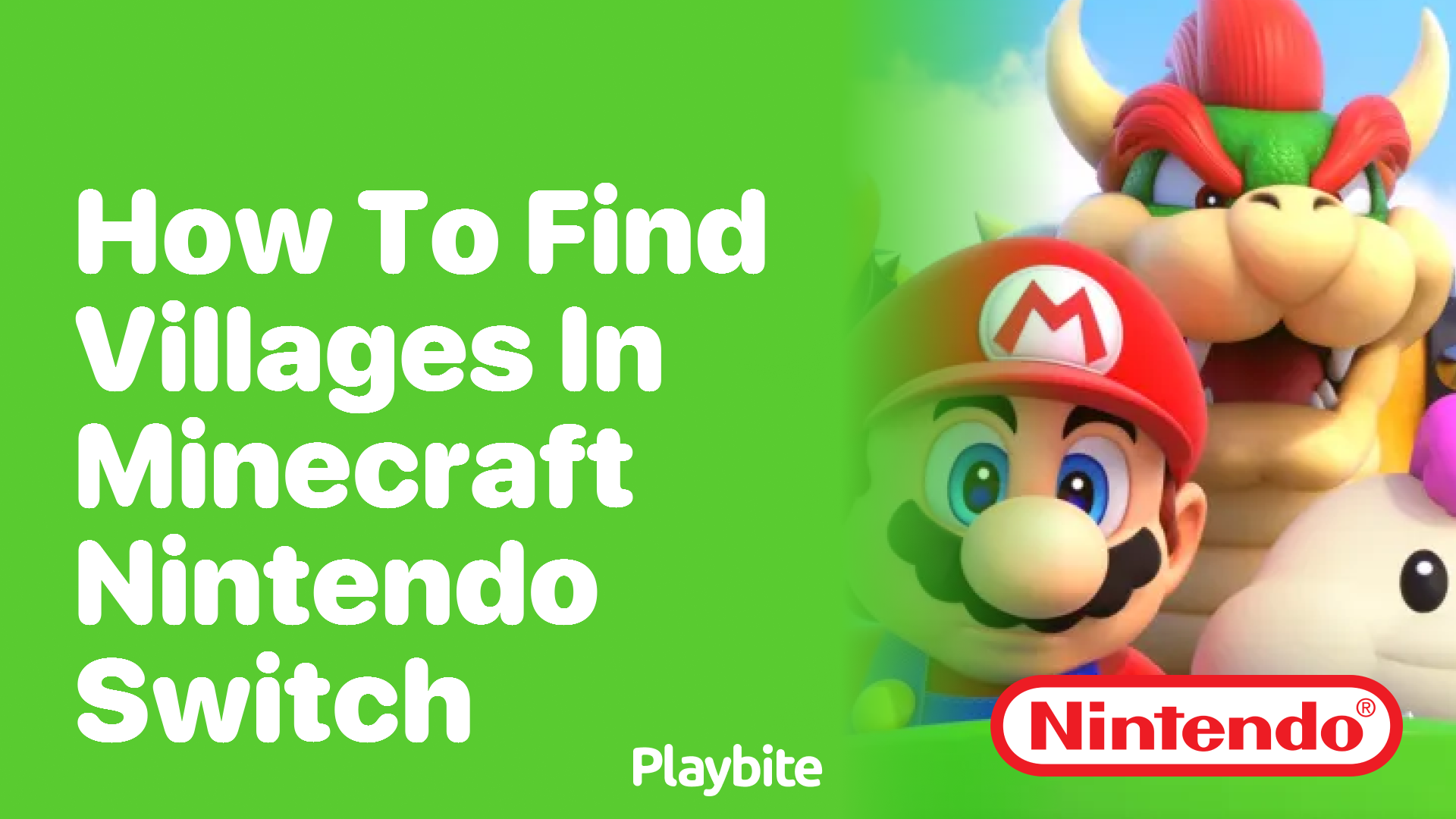 How to Find Villages in Minecraft on Nintendo Switch Playbite