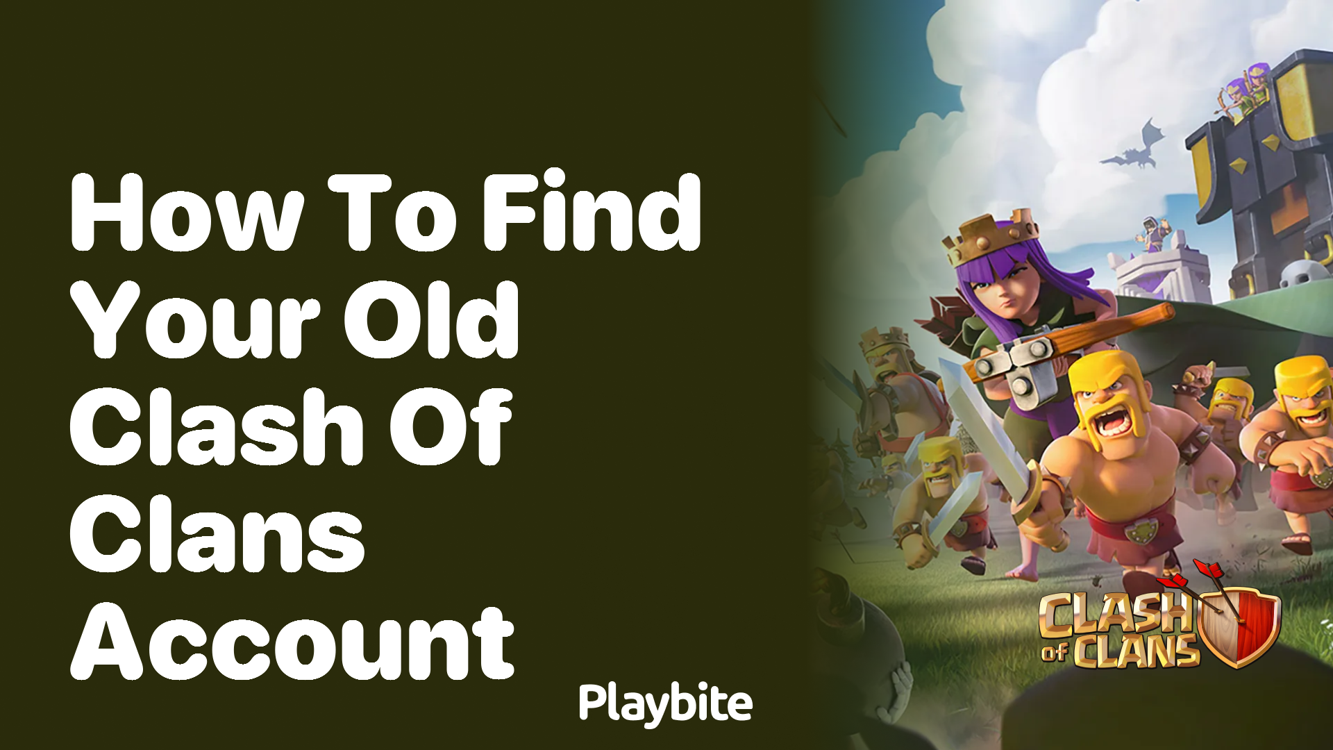 How to Find Your Old Clash of Clans Account