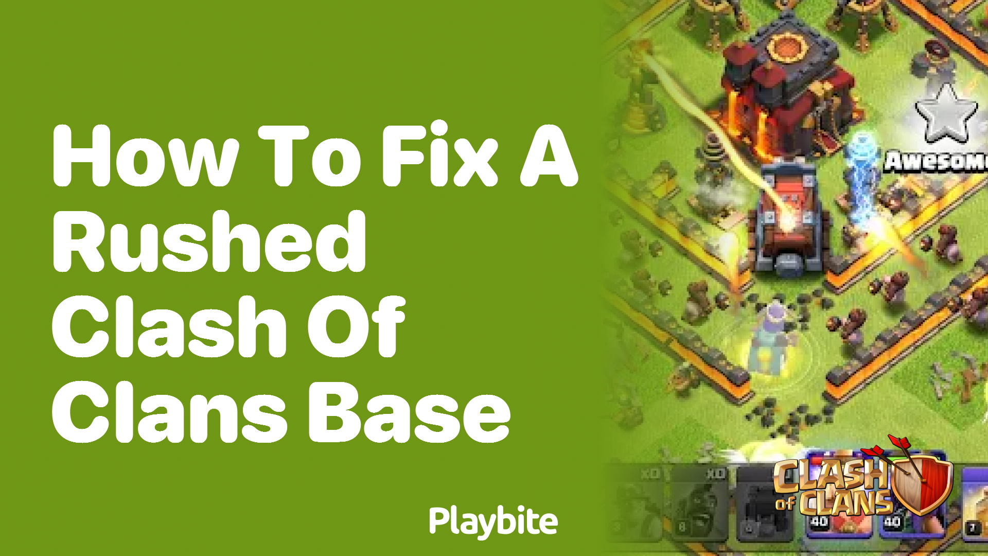 How to Fix a Rushed Clash of Clans Base