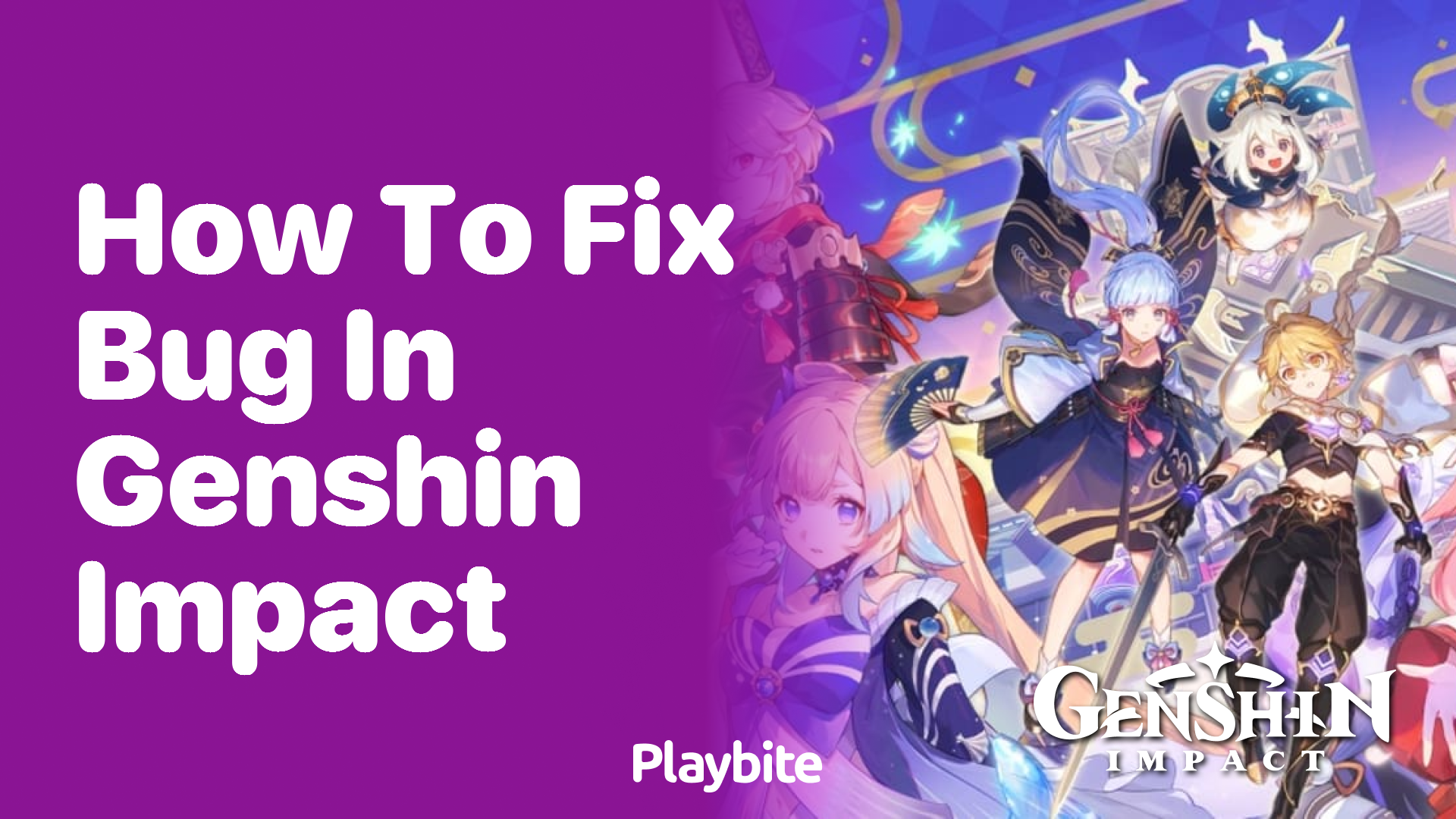 How to Fix Bugs in Genshin Impact: Quick Solutions for Players