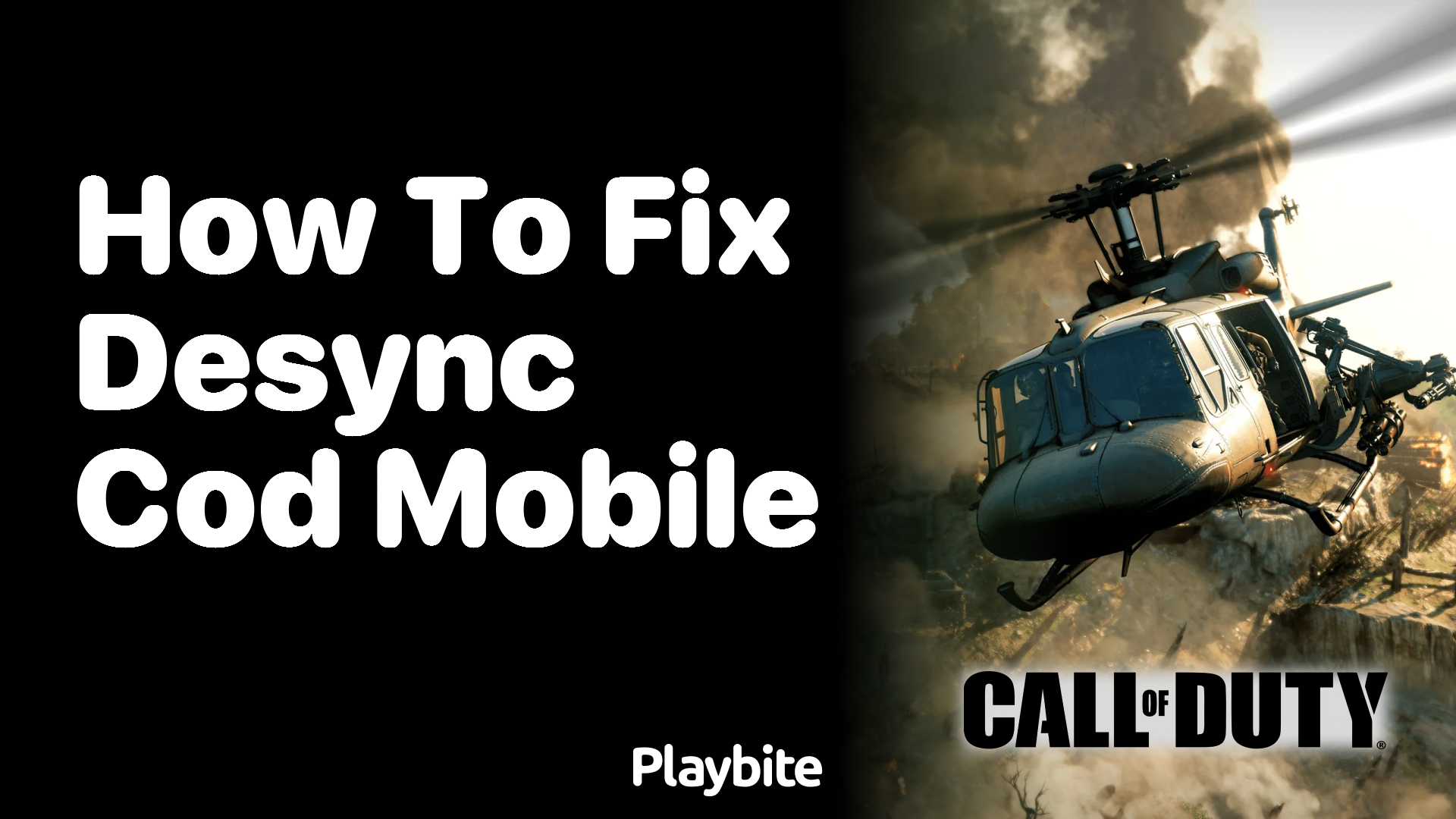 How to Fix Desync in COD Mobile