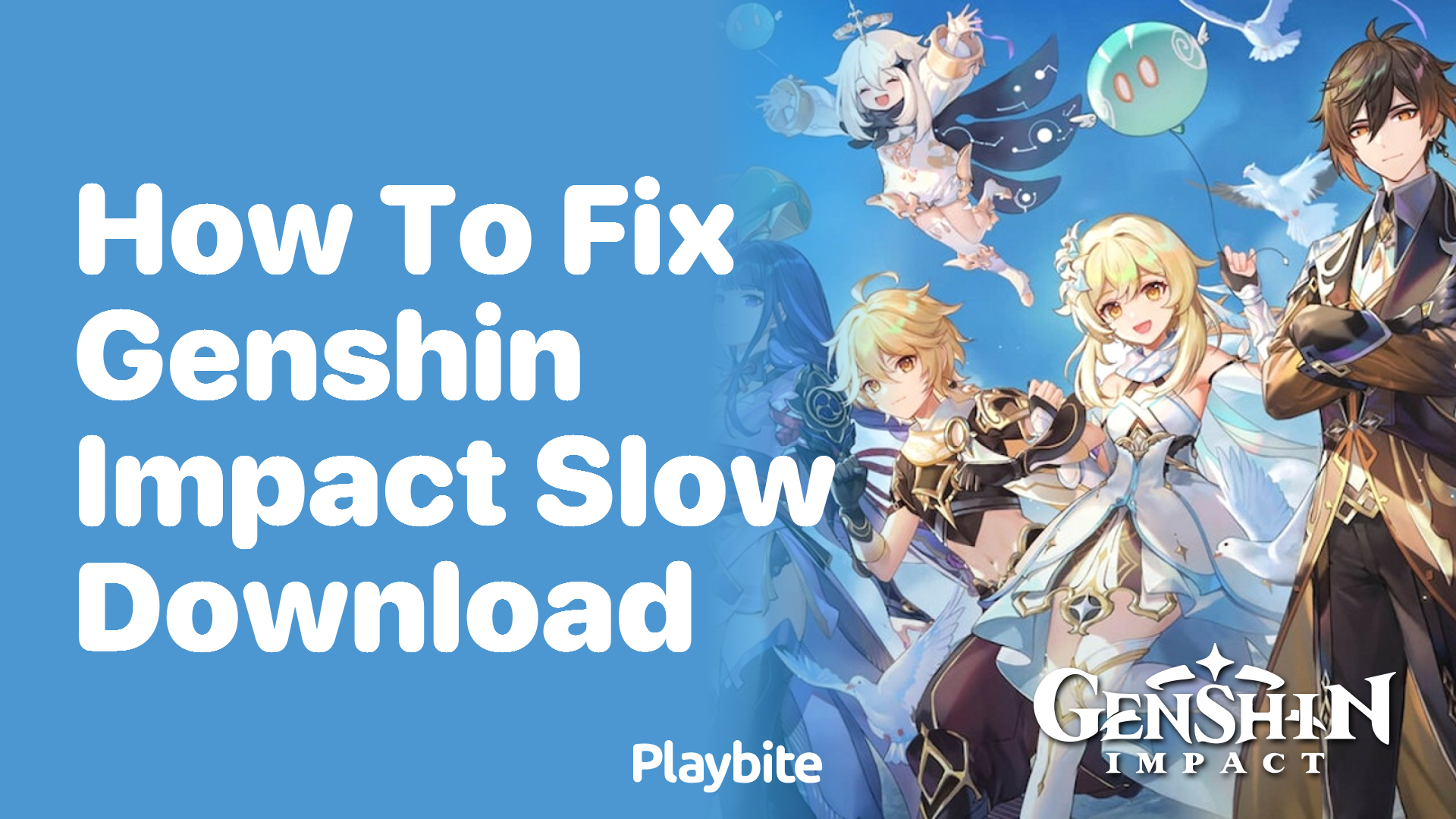 How to Fix Slow Download Issues in Genshin Impact
