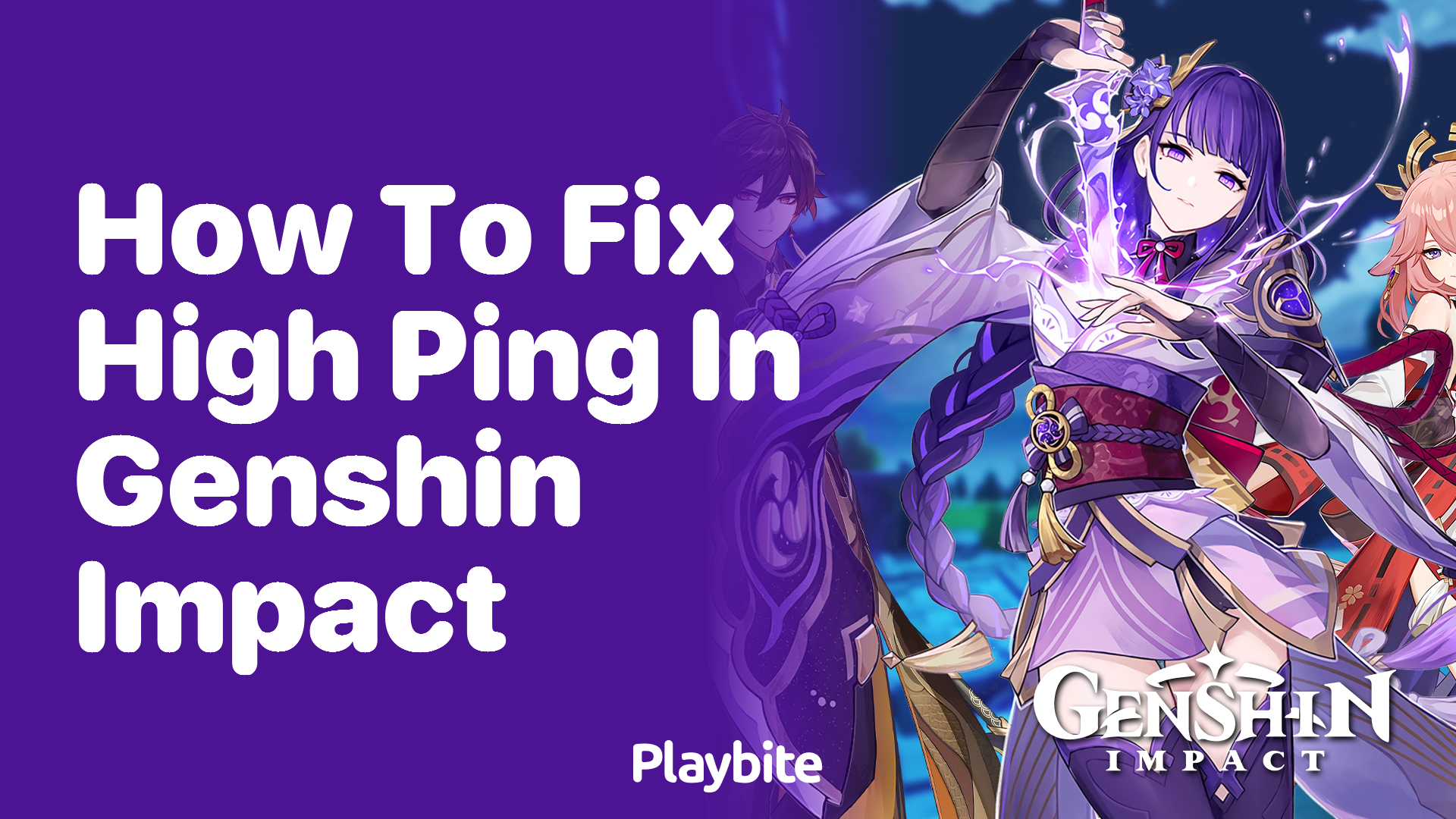 How to Fix High Ping in Genshin Impact