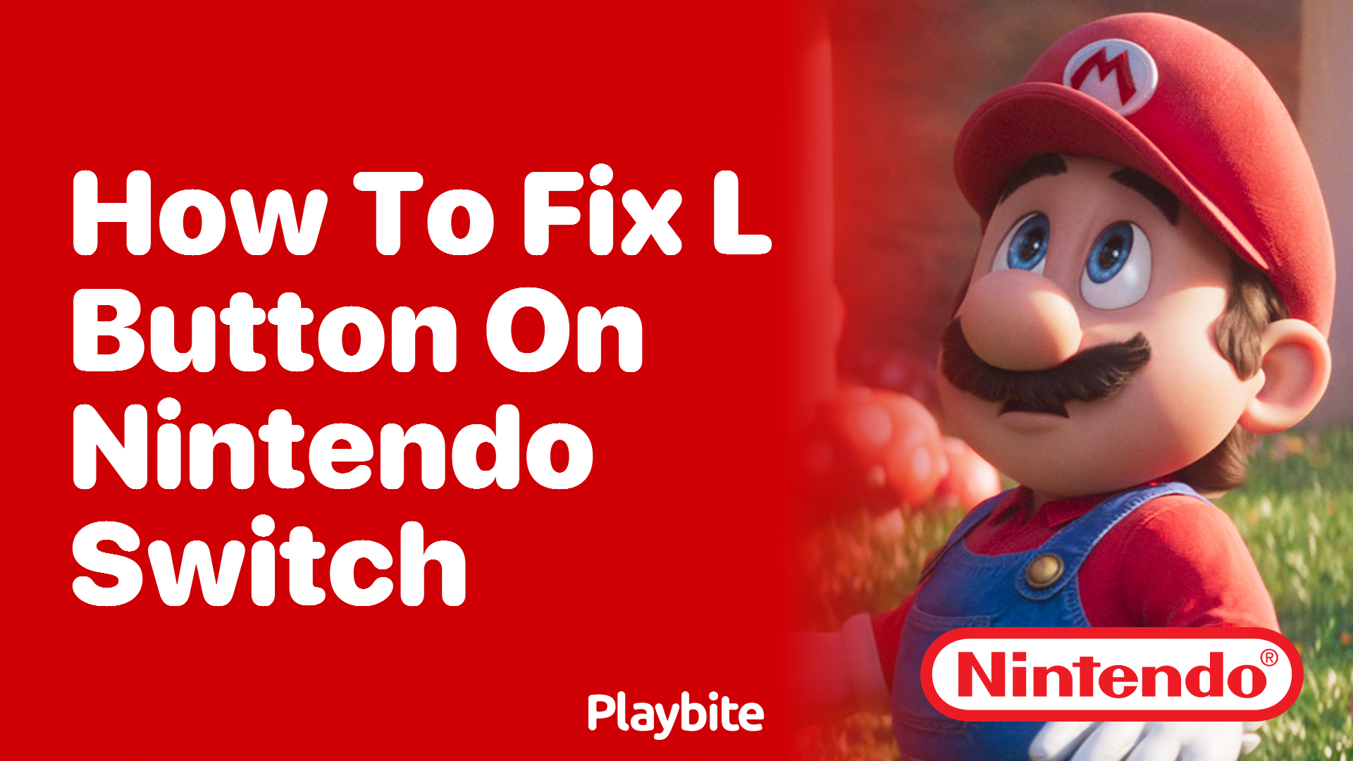 How to Fix the L Button on Your Nintendo Switch
