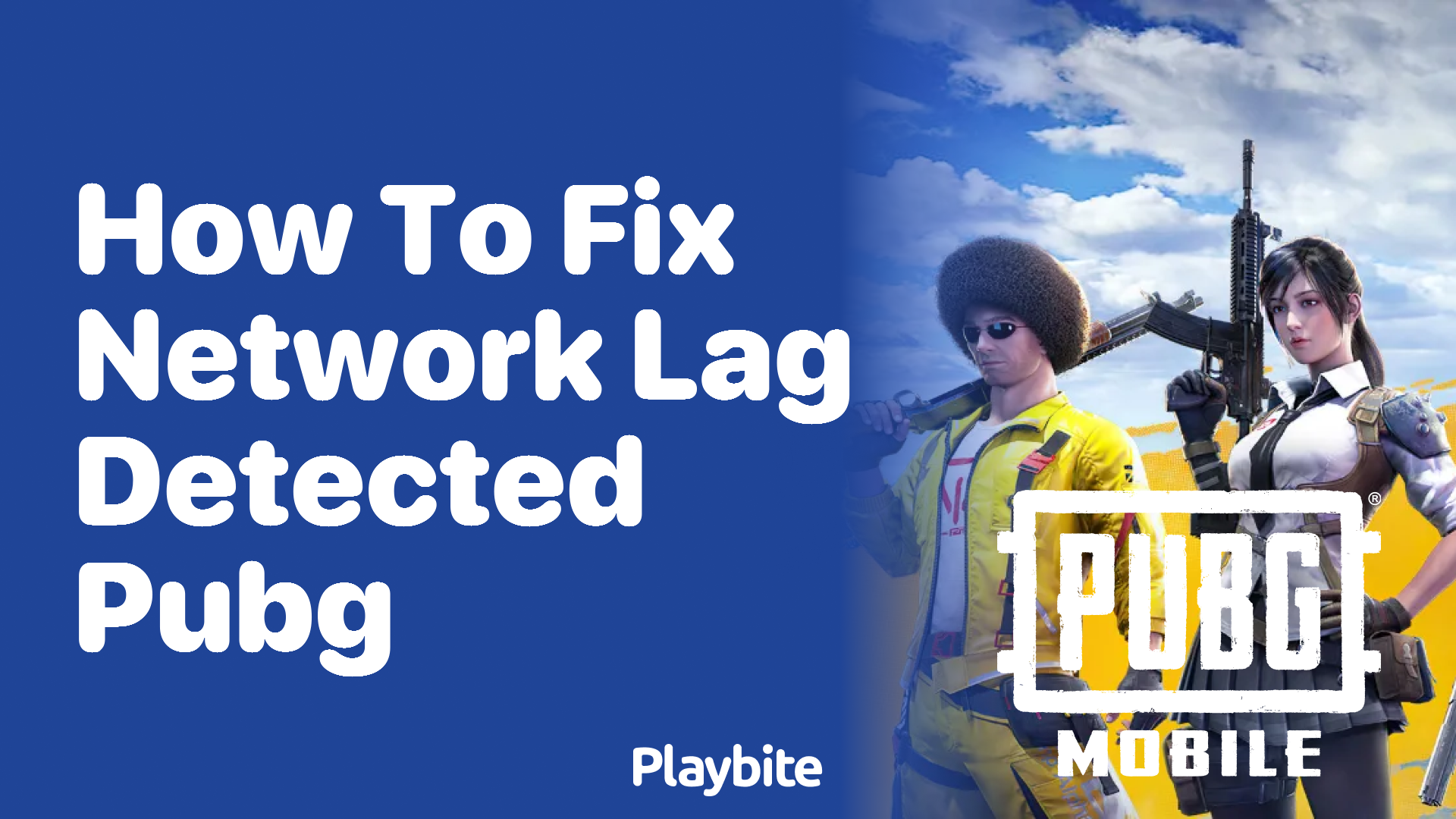 How to Fix ‘Network Lag Detected’ in PUBG Mobile