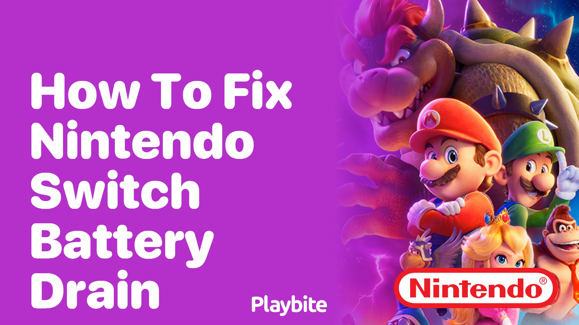 How to Fix Nintendo Switch Battery Drain