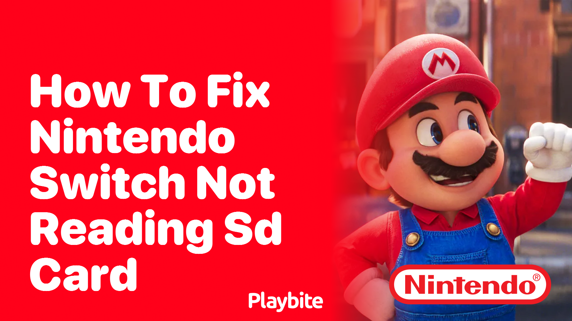 How to Fix a Nintendo Switch That’s Not Reading an SD Card