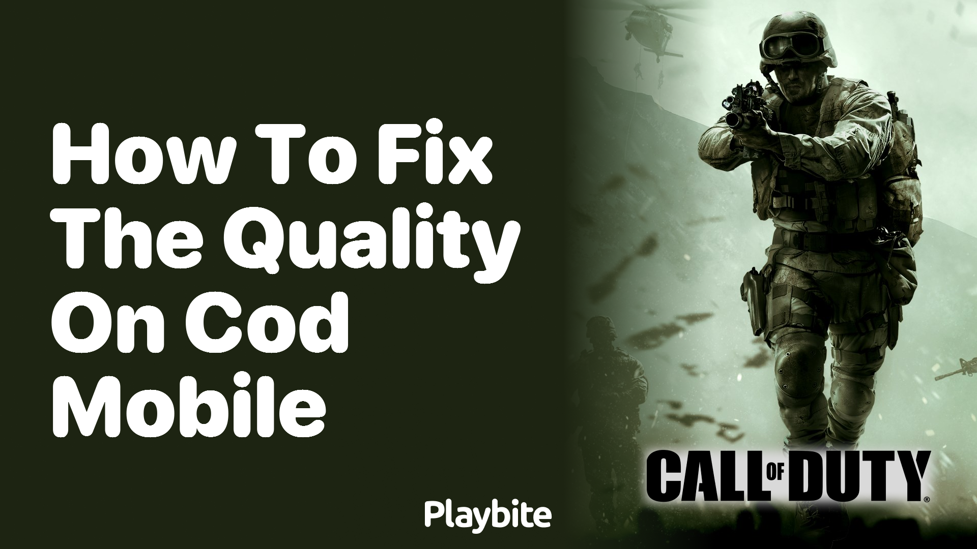 How to Fix the Quality on COD Mobile
