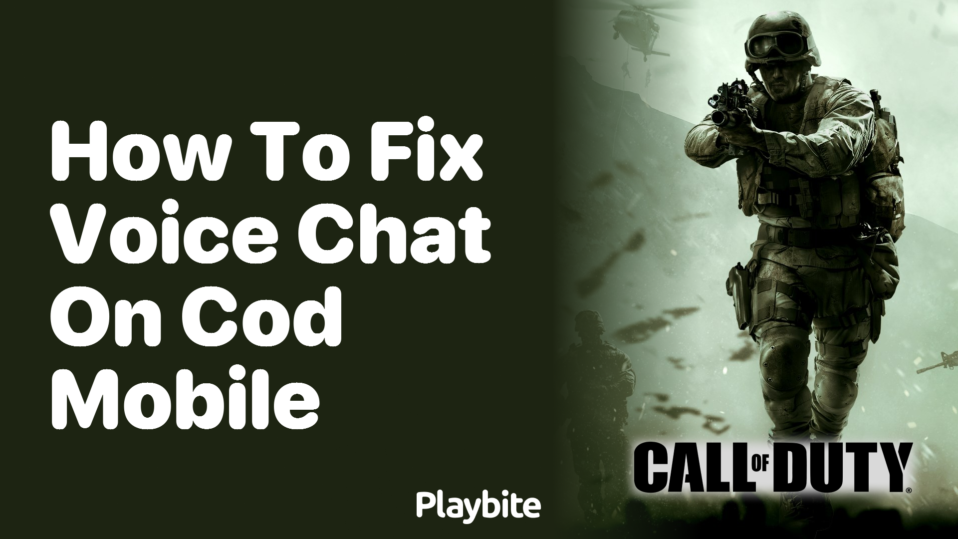 How to Fix Voice Chat on COD Mobile