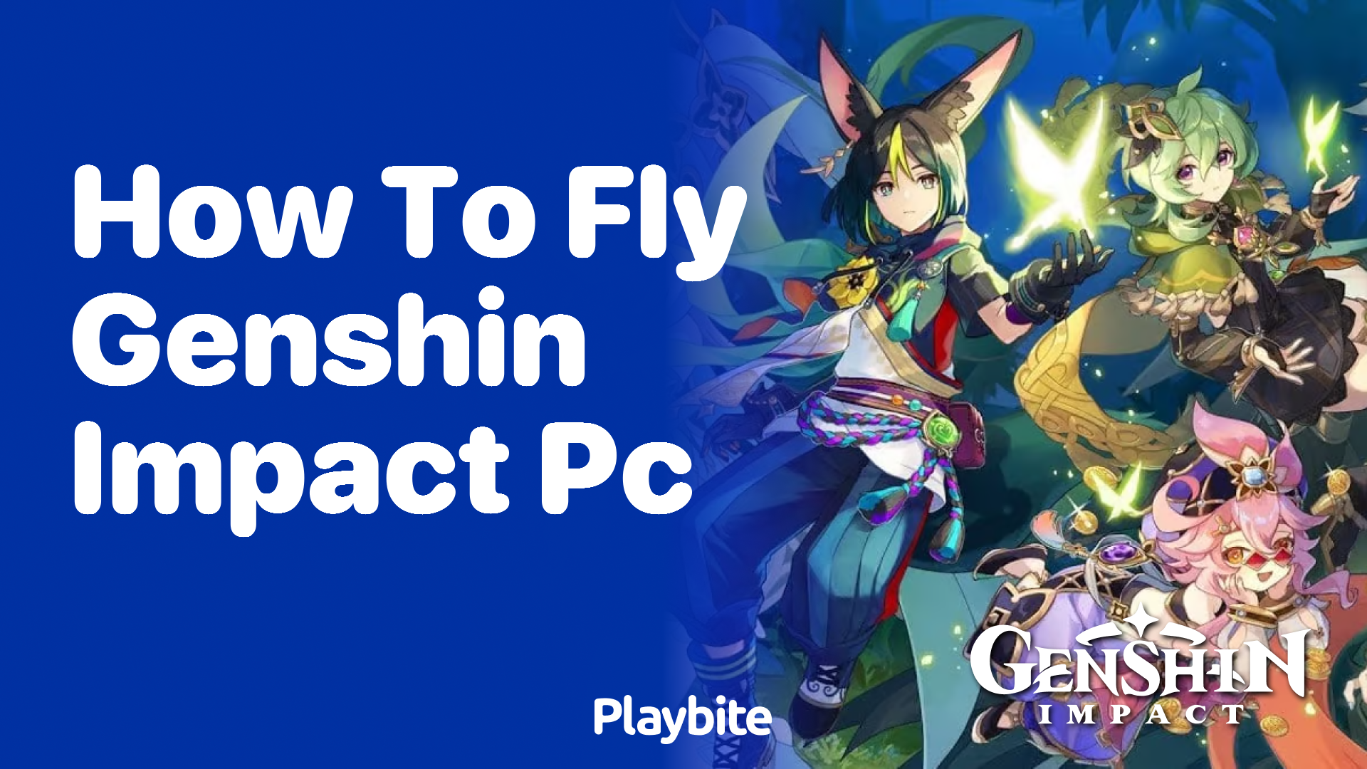 How to Fly in Genshin Impact on PC