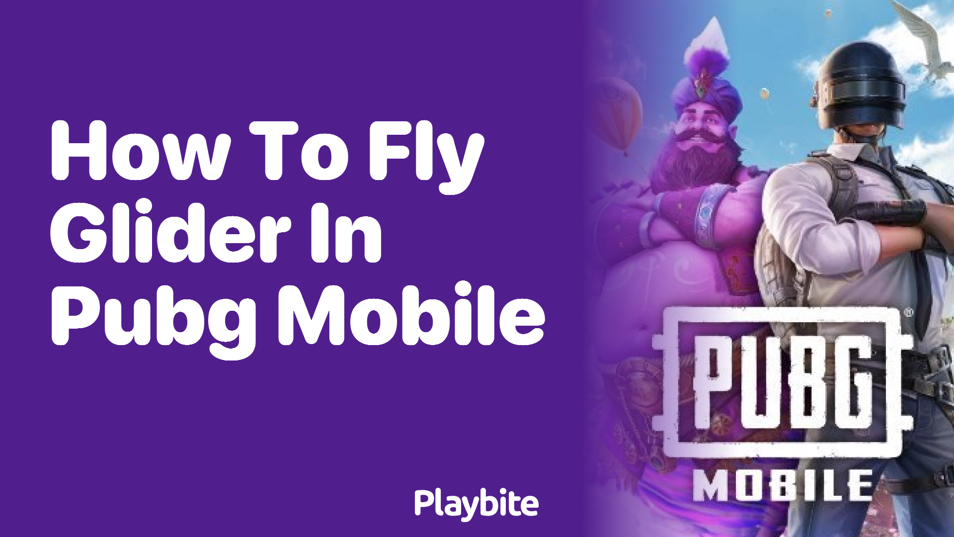 How to Fly a Glider in PUBG Mobile