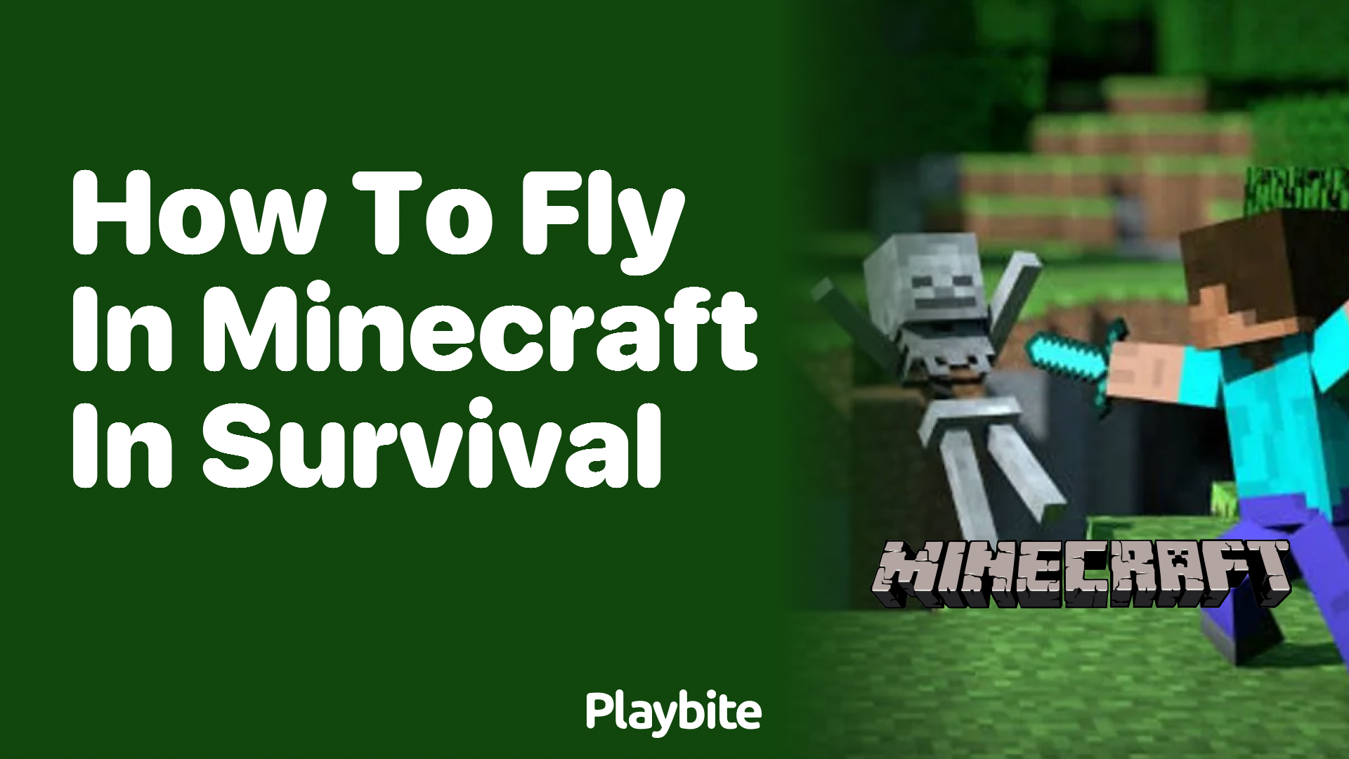 How to Fly in Minecraft in Survival Mode
