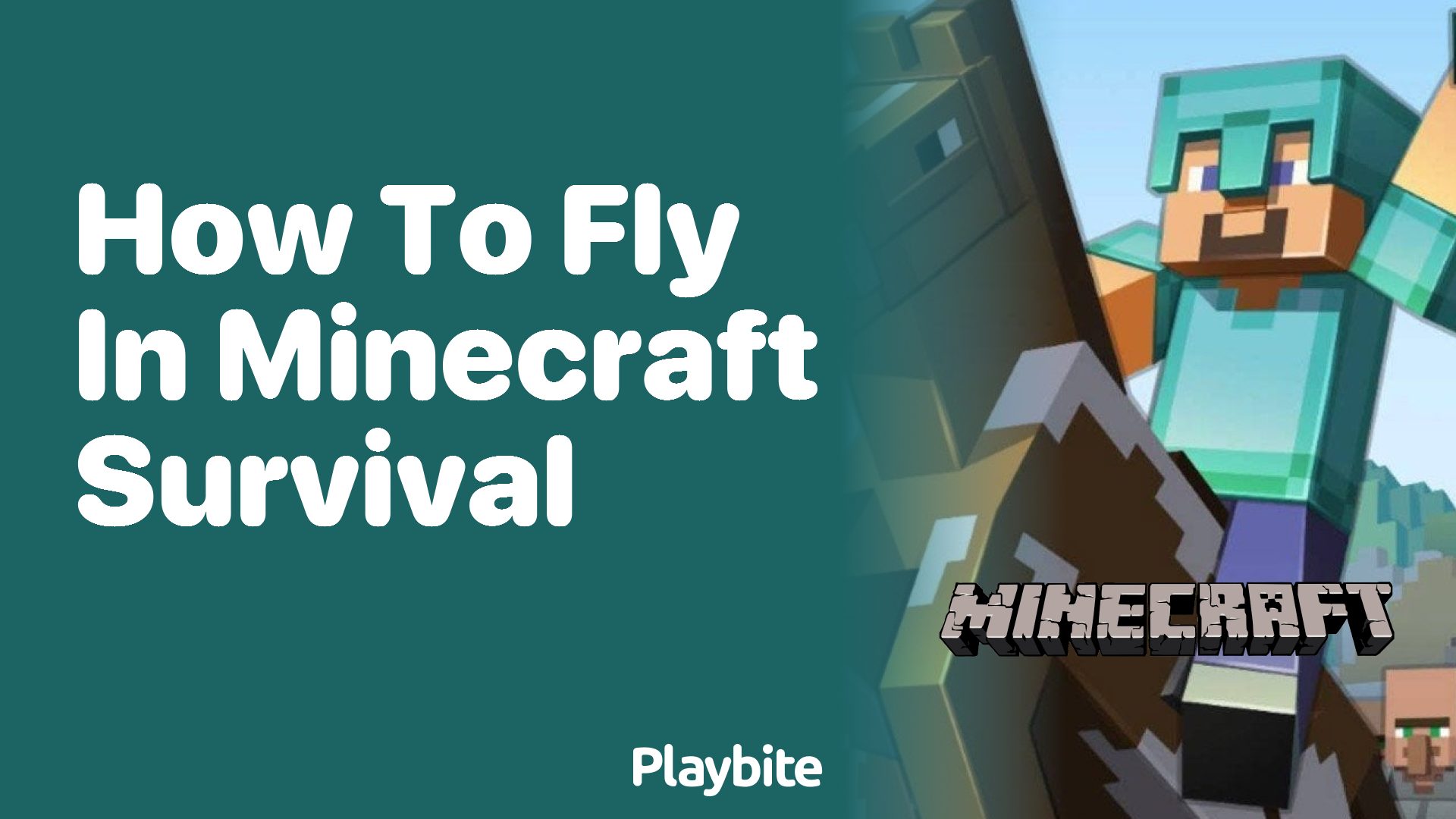 How to Fly in Minecraft Survival