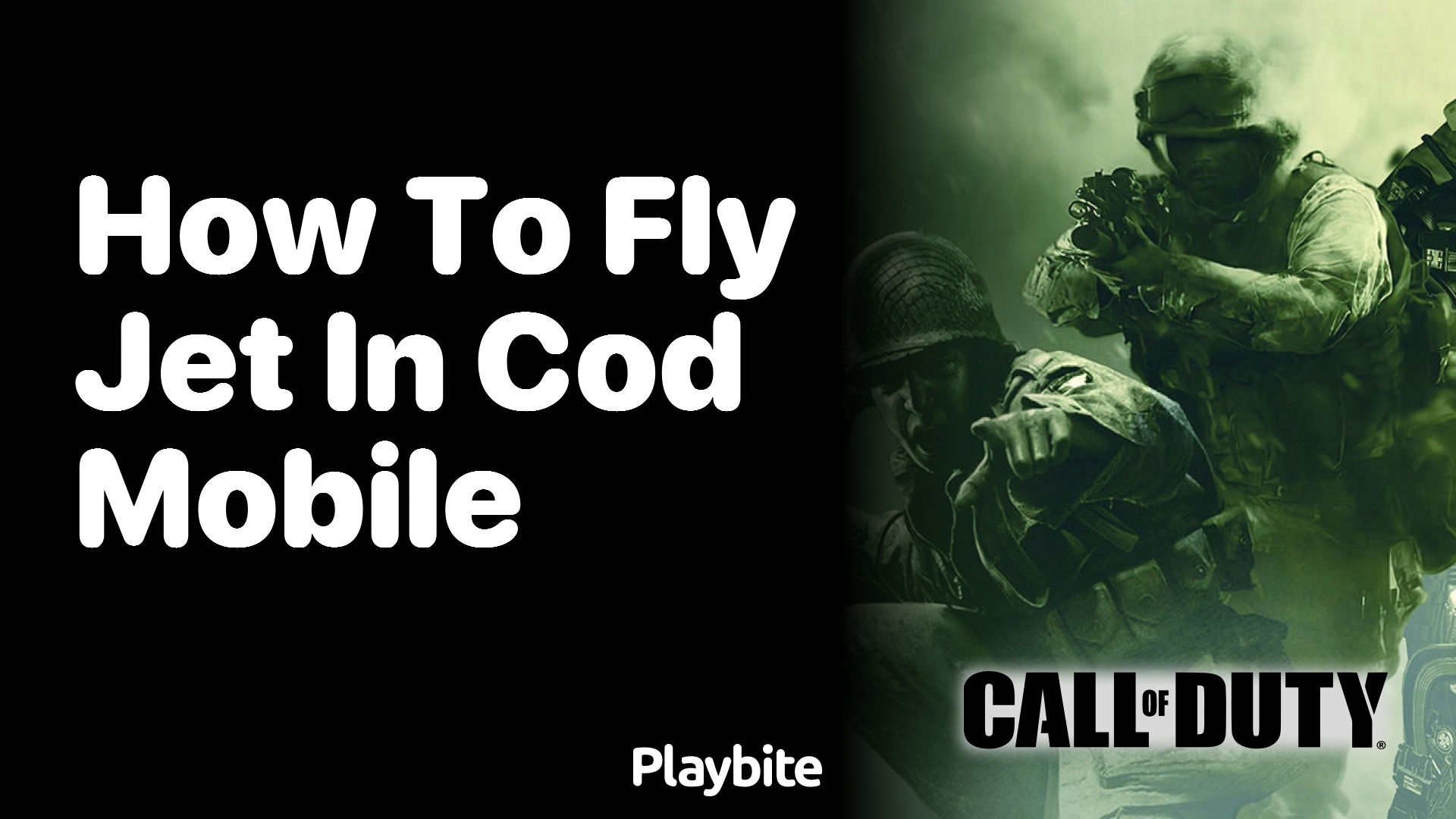How to Fly a Jet in COD Mobile