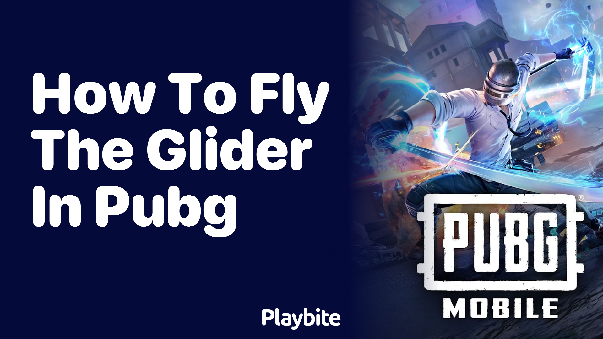 How to Fly the Glider in PUBG Mobile