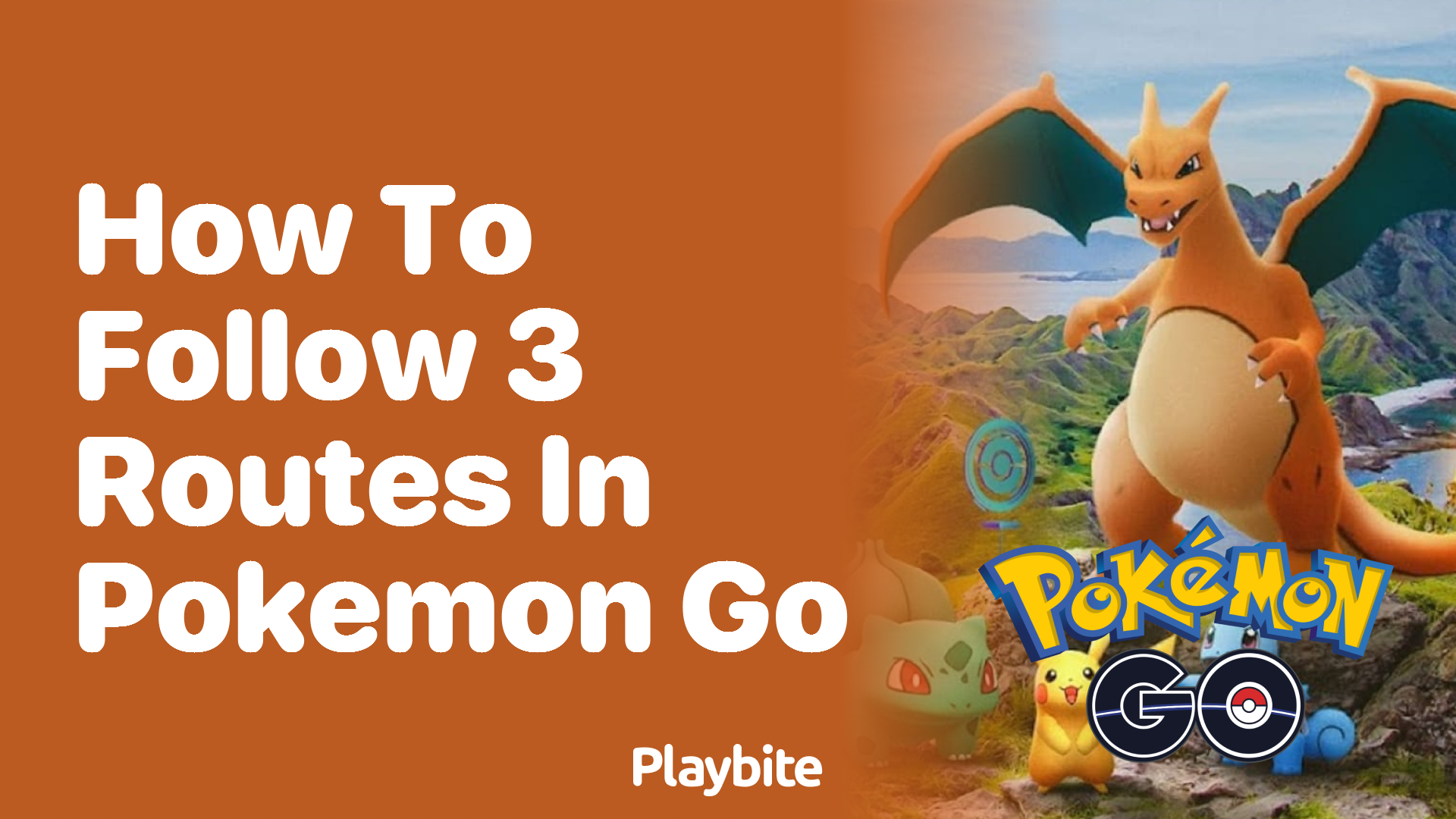 How to Follow 3 Routes in Pokemon GO
