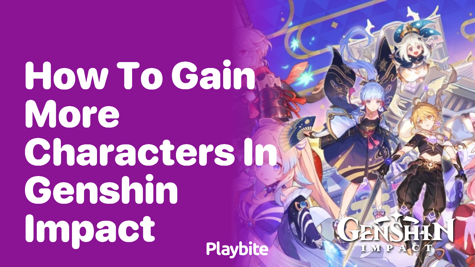 How to Gain More Characters in Genshin Impact