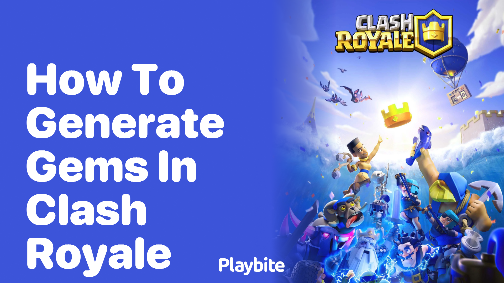 How to Generate Gems in Clash Royale