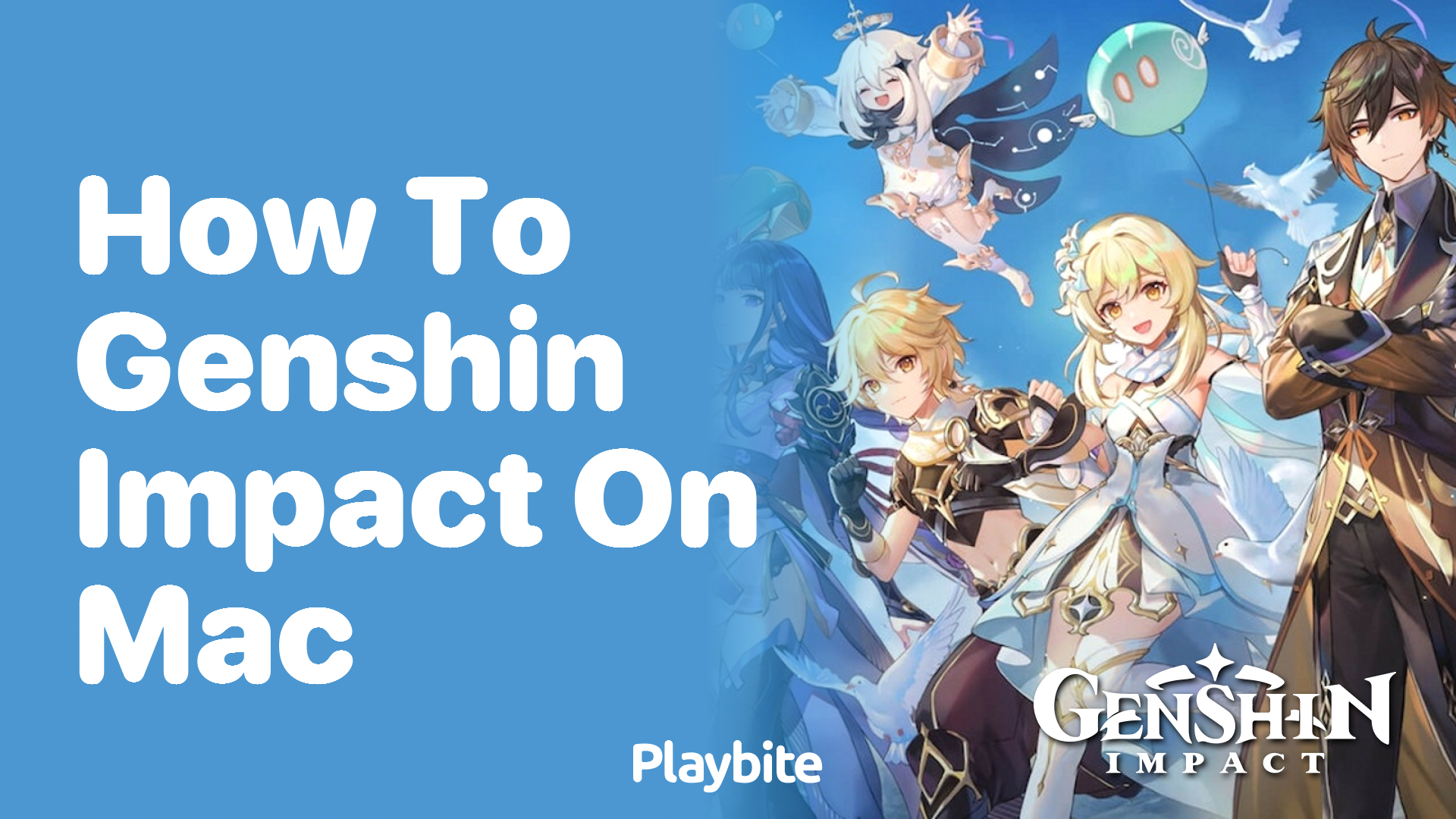 How to Play Genshin Impact on Mac
