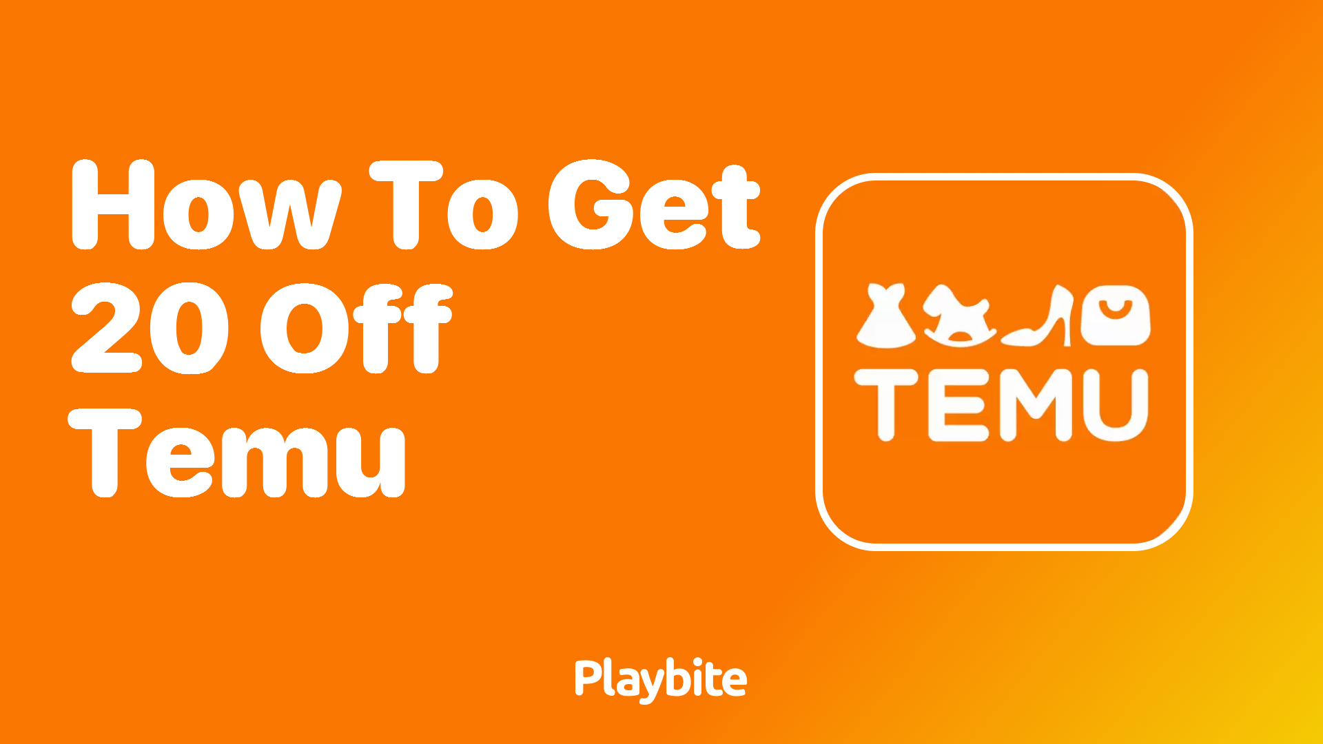 How to Get 20% Off at Temu: A Speedy Guide