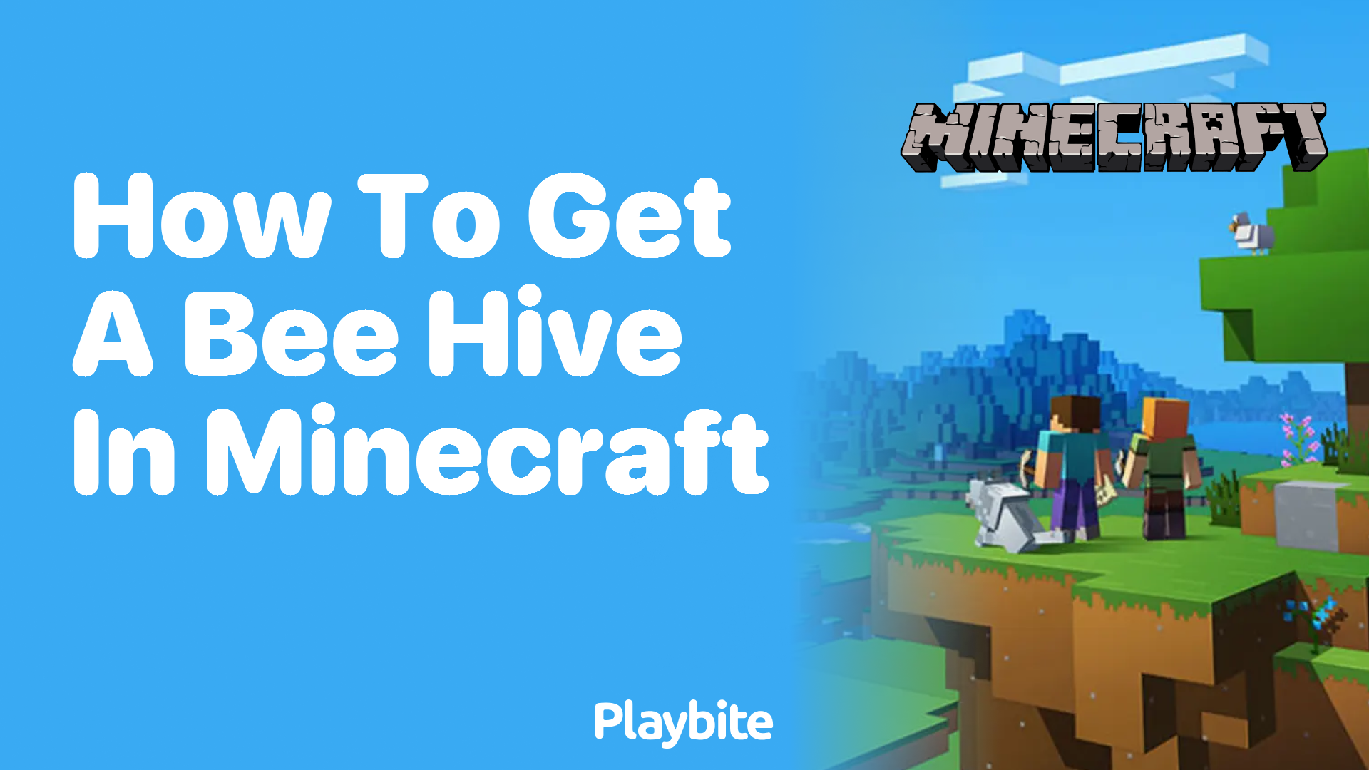 How to Get a Bee Hive in Minecraft