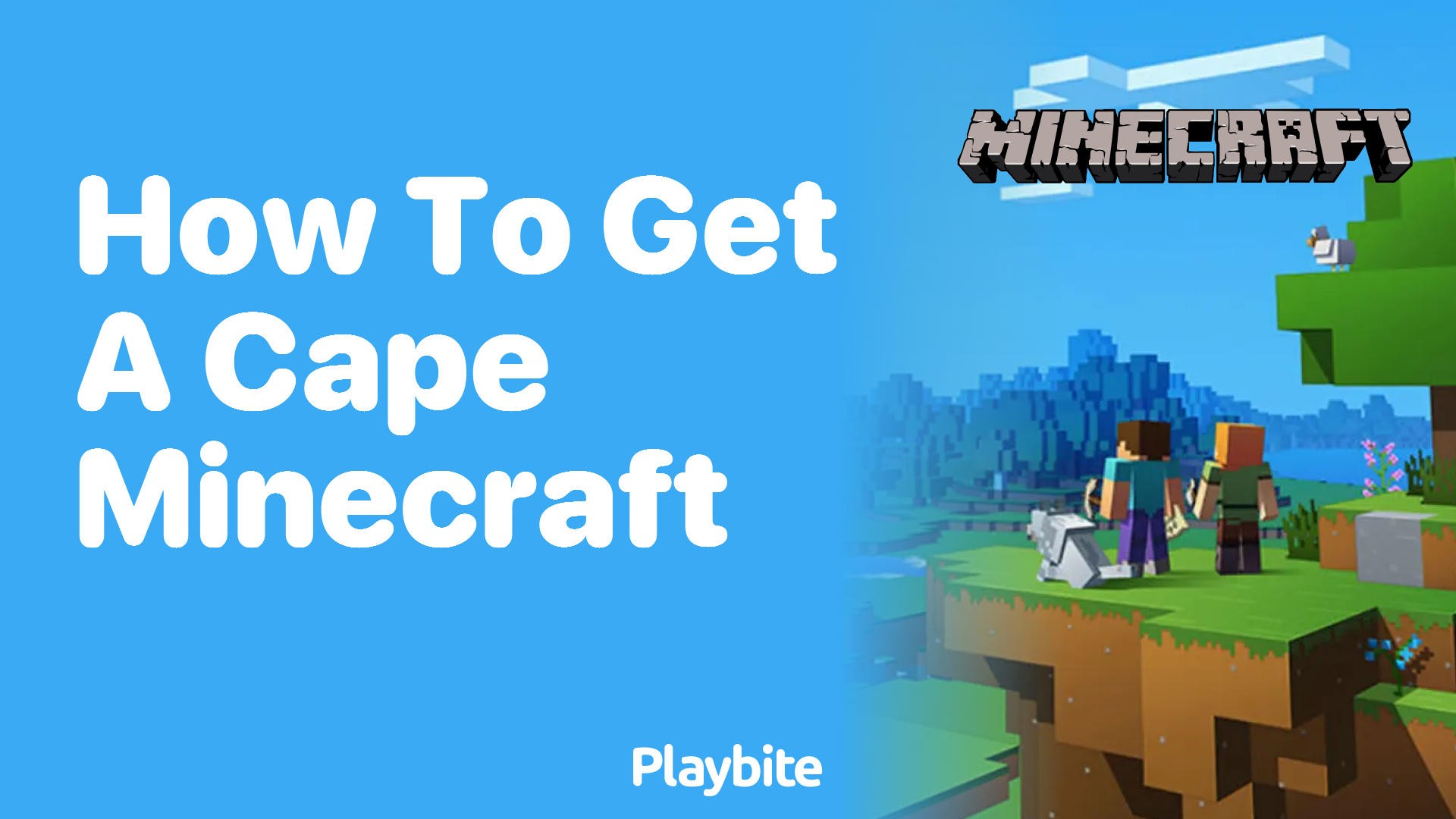 How to Get a Cape in Minecraft