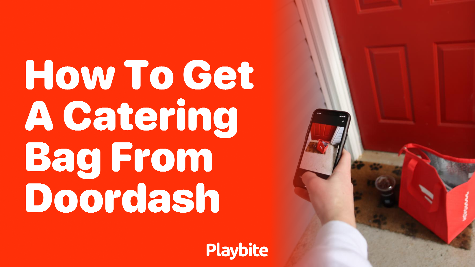 How to Get a Catering Bag from DoorDash