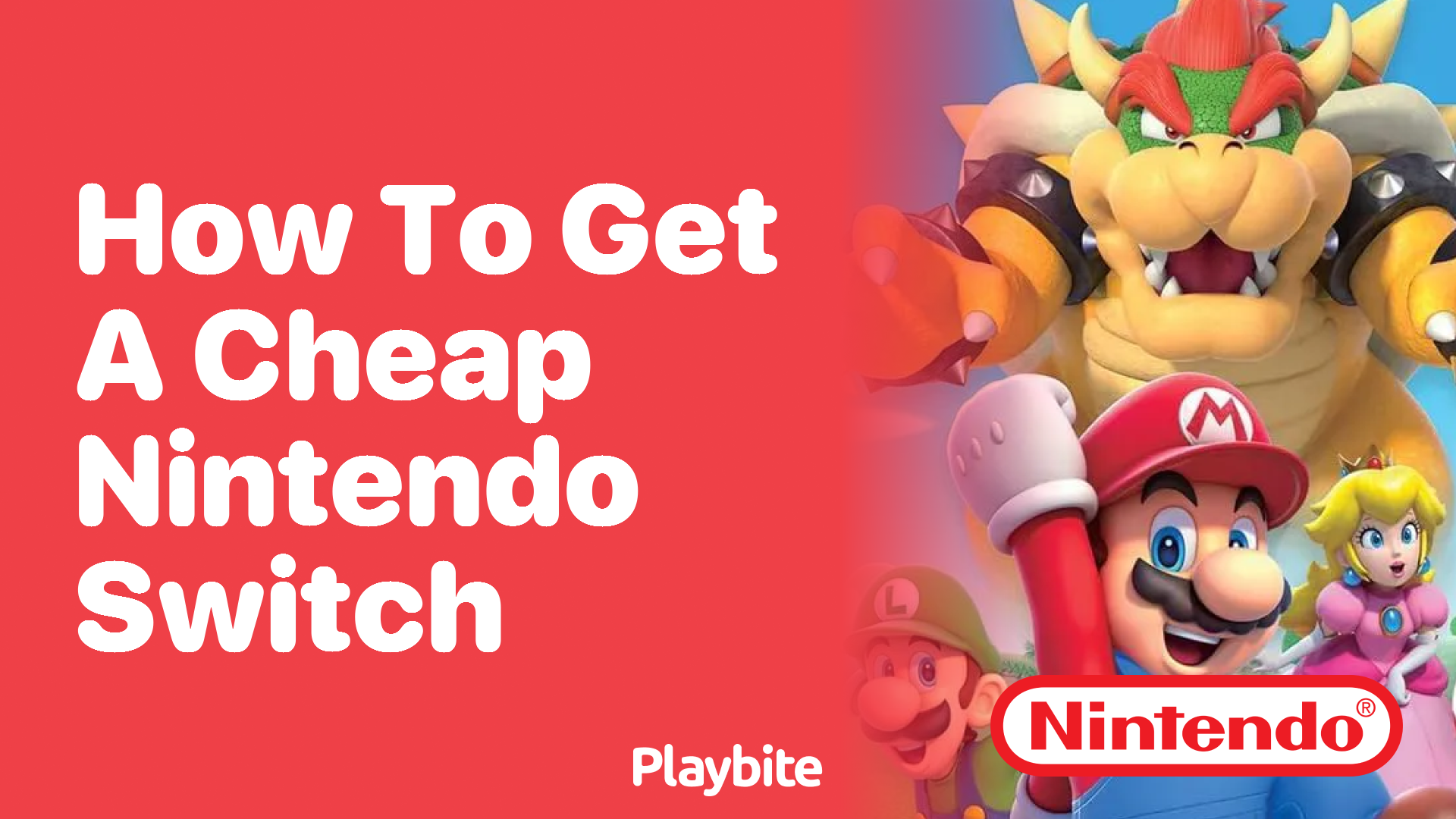 How to Get a Cheap Nintendo Switch