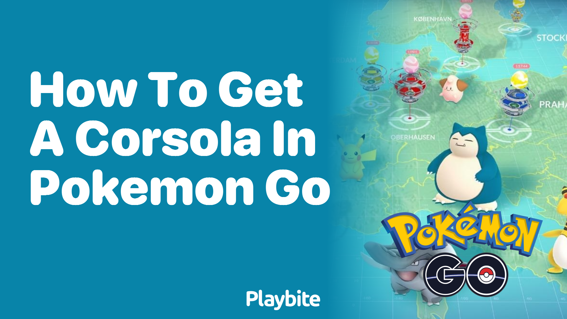 How to Get a Corsola in Pokemon GO