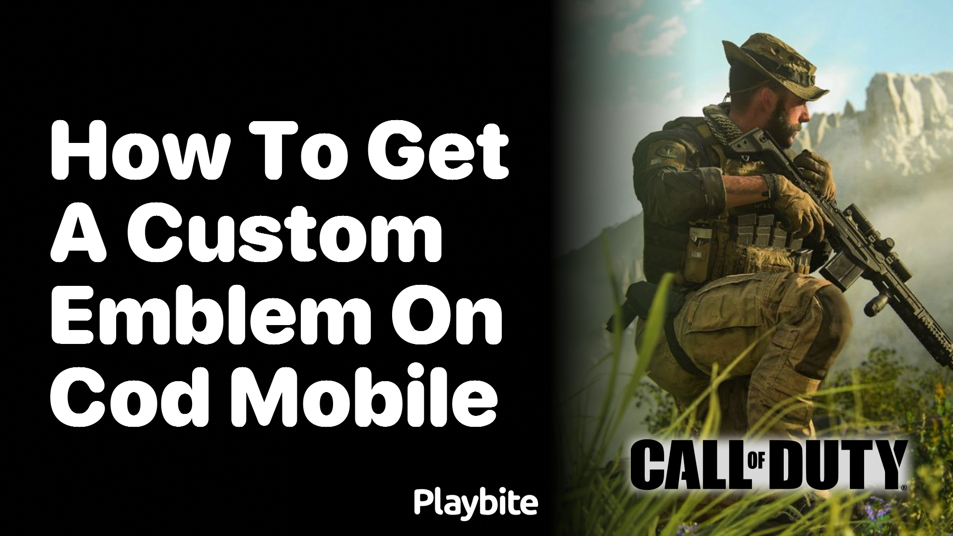 How to Get a Custom Emblem on COD Mobile