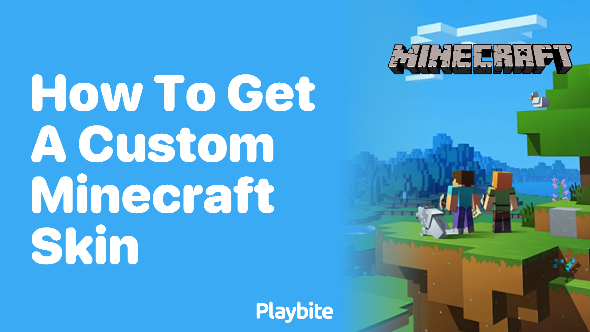 How to Get a Custom Minecraft Skin