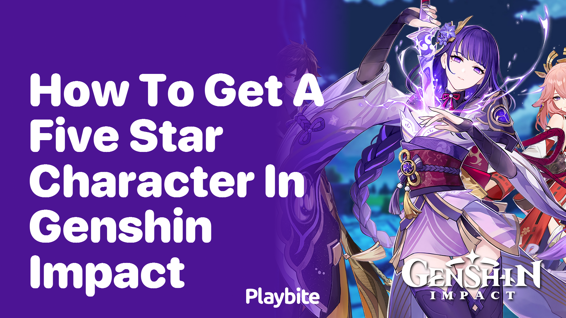 How to Get a Five-Star Character in Genshin Impact