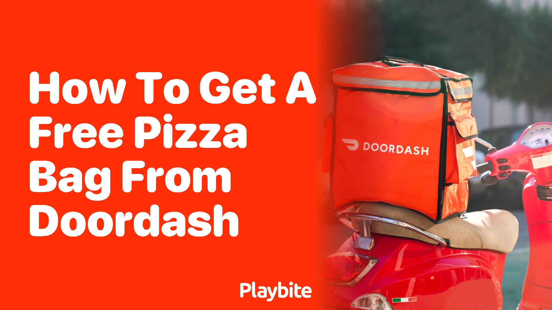 How to Get a Free Pizza Bag from DoorDash