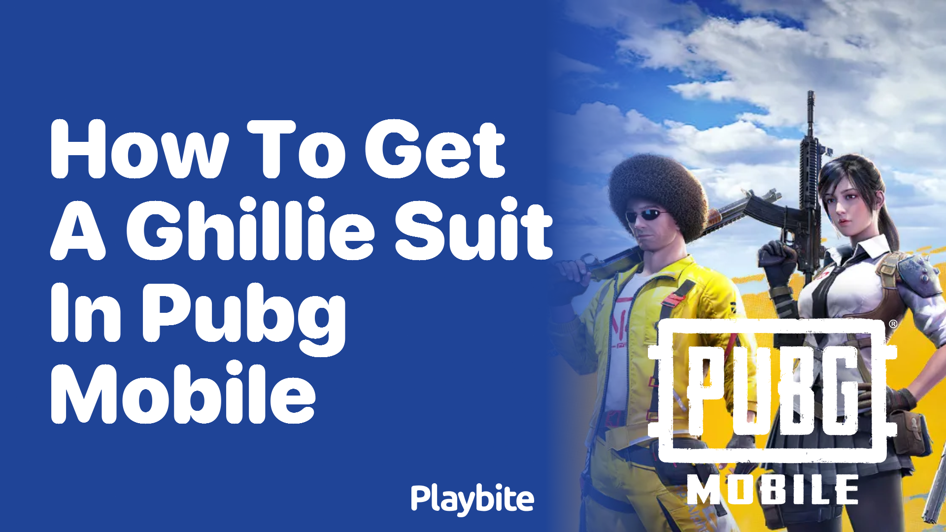 How to Get a Ghillie Suit in PUBG Mobile