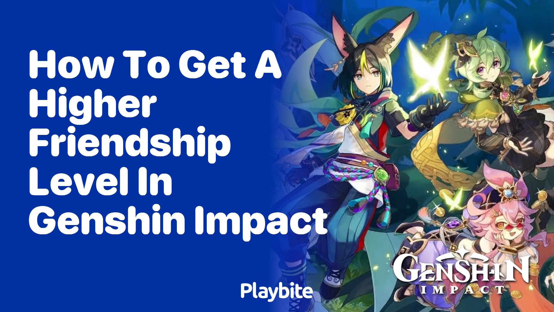 How to Get a Higher Friendship Level in Genshin Impact