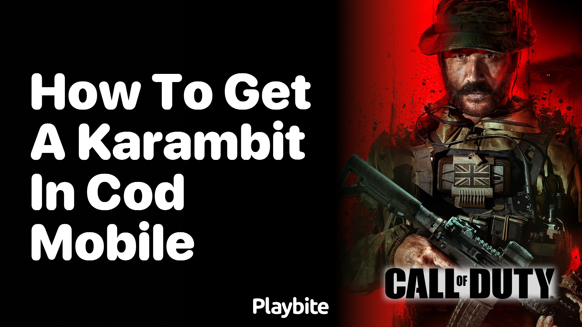 How to Get a Karambit in COD Mobile