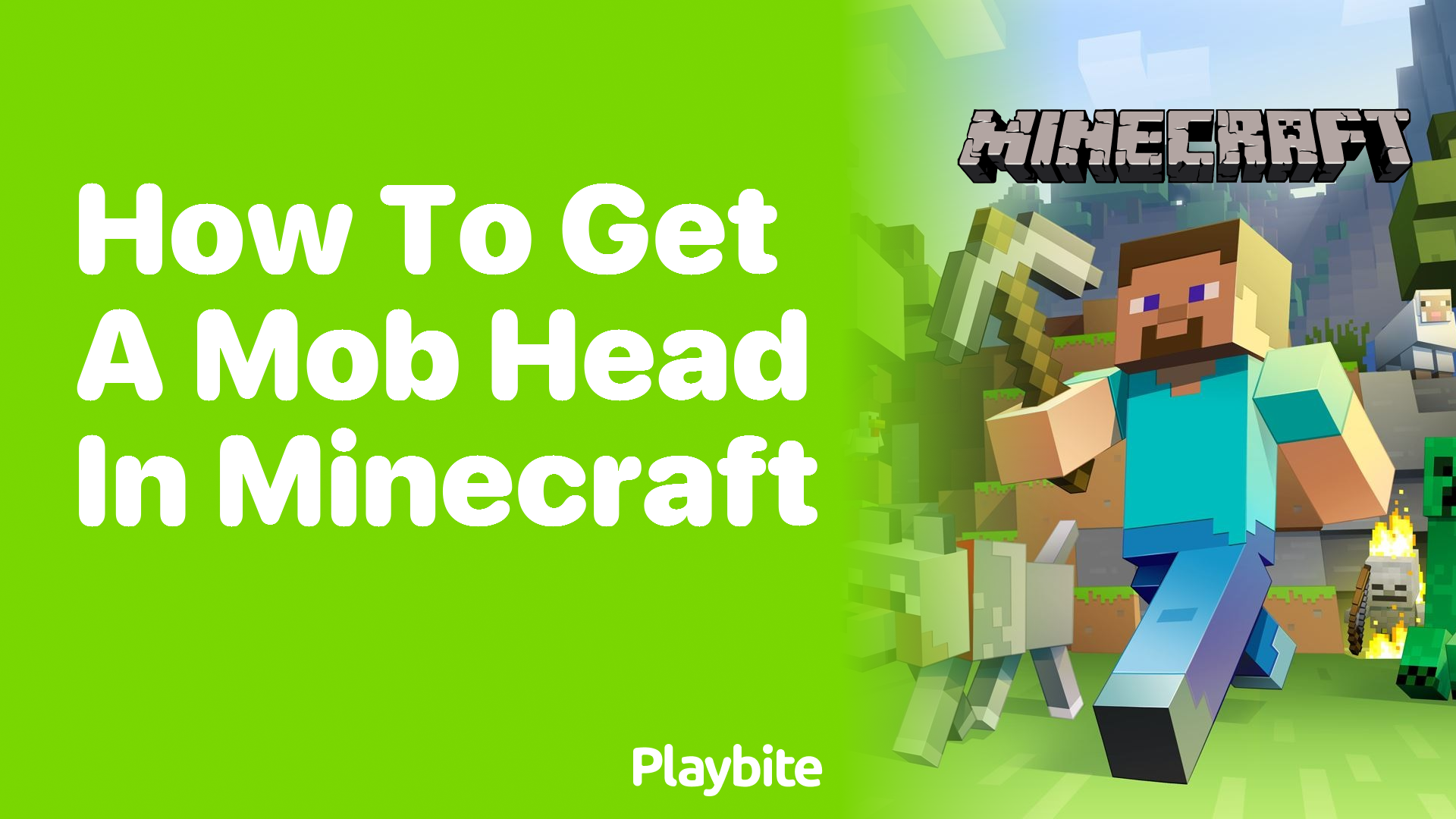 How to Get a Mob Head in Minecraft